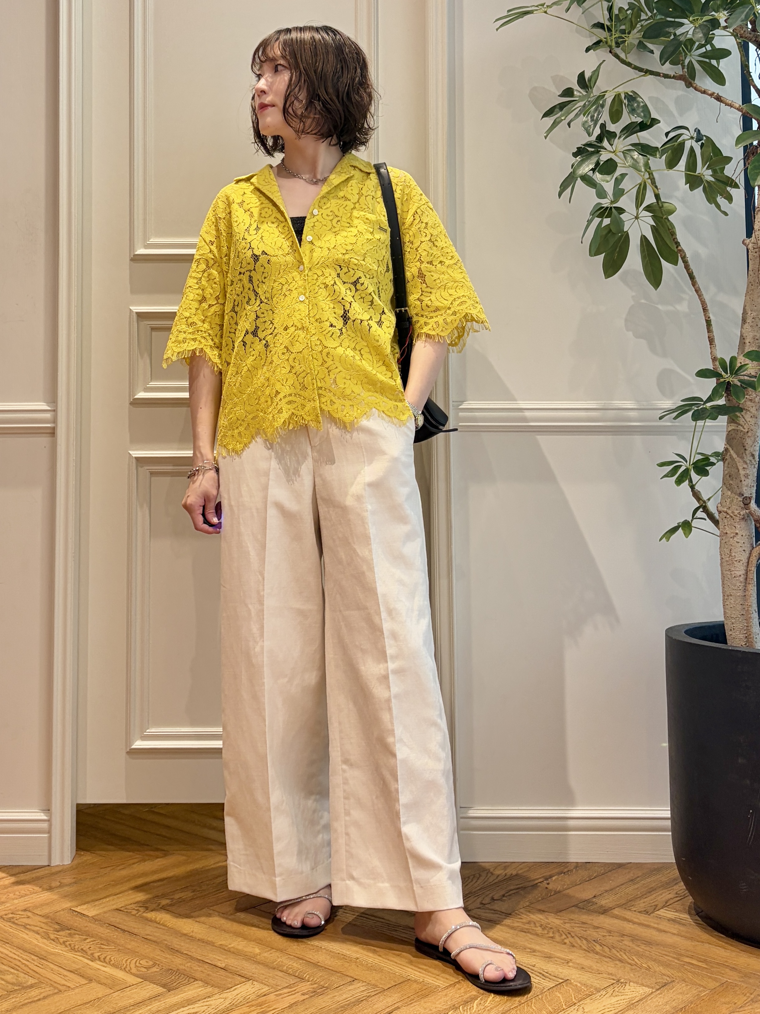 nakaoさんの「DRESSTERIOR｜ADD CULUMN（アドカラム） FIGRE BODY BAG S クロスボディ」を使ったコーディネート