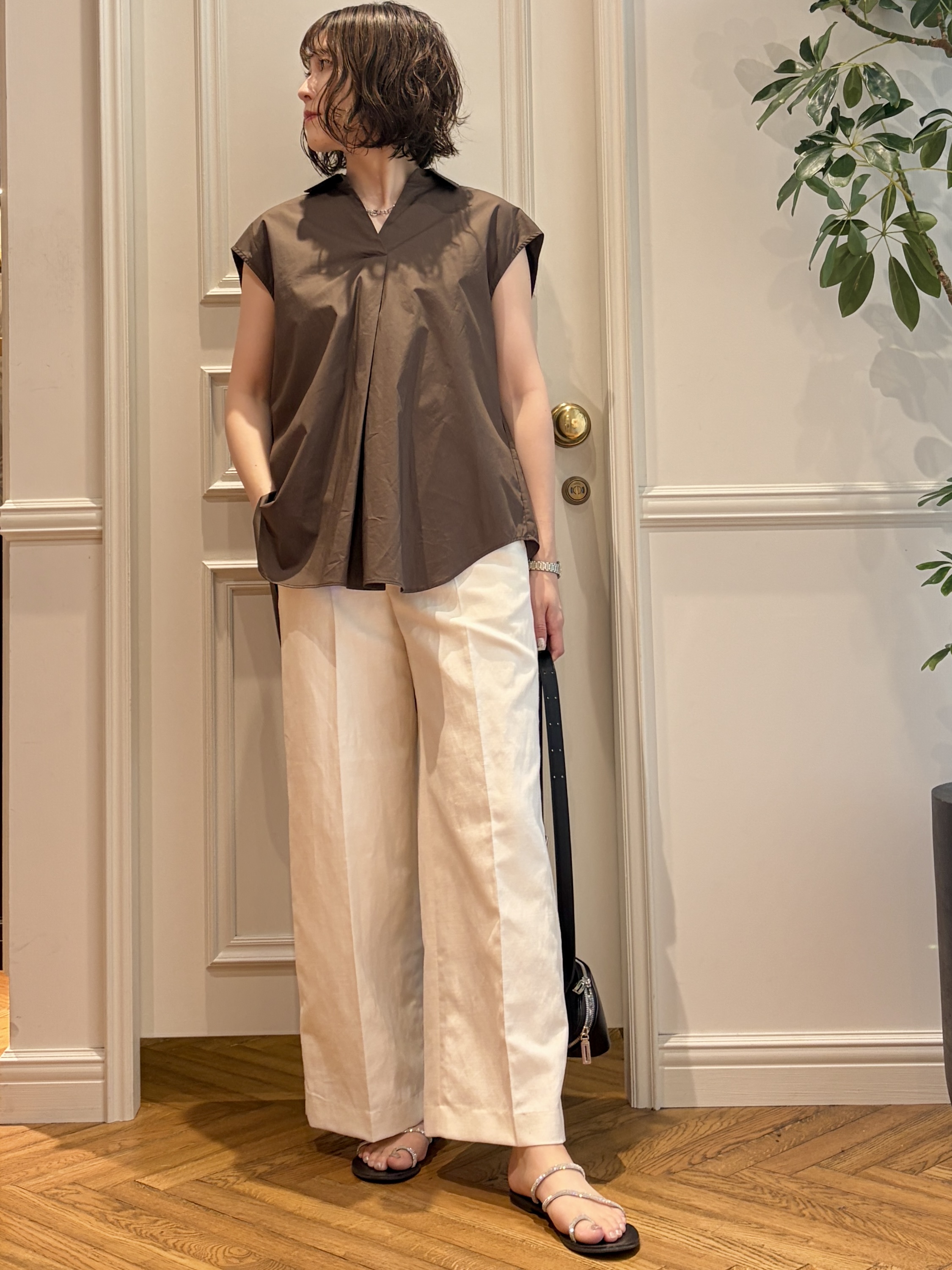 nakaoさんの「DRESSTERIOR｜ADD CULUMN（アドカラム） FIGRE BODY BAG S クロスボディ」を使ったコーディネート