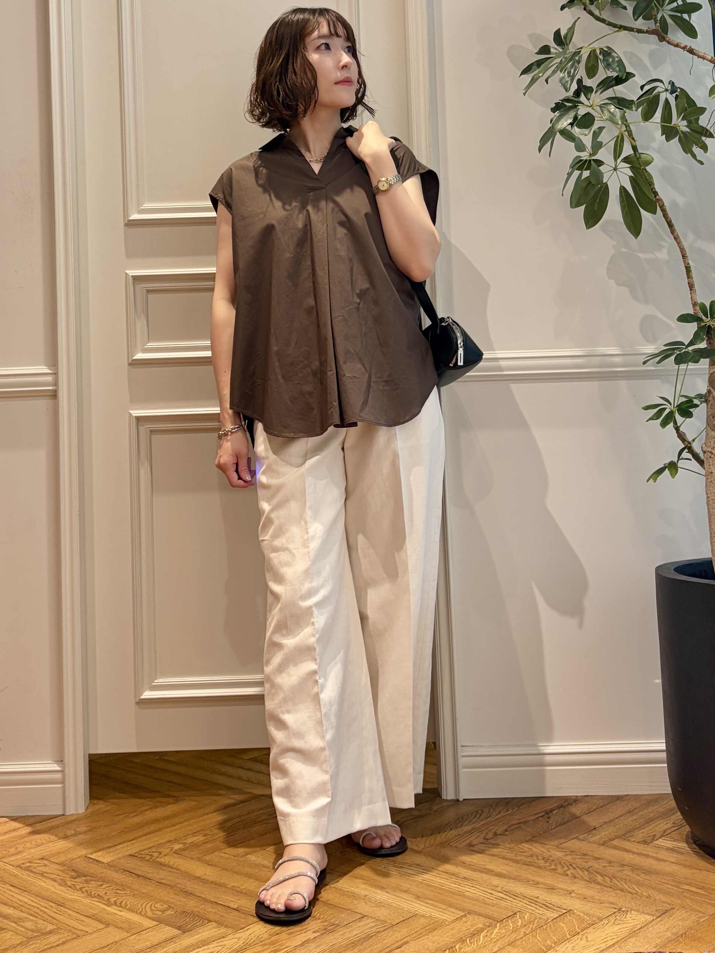 nakaoさんの「DRESSTERIOR｜ADD CULUMN（アドカラム） FIGRE BODY BAG S クロスボディ」を使ったコーディネート