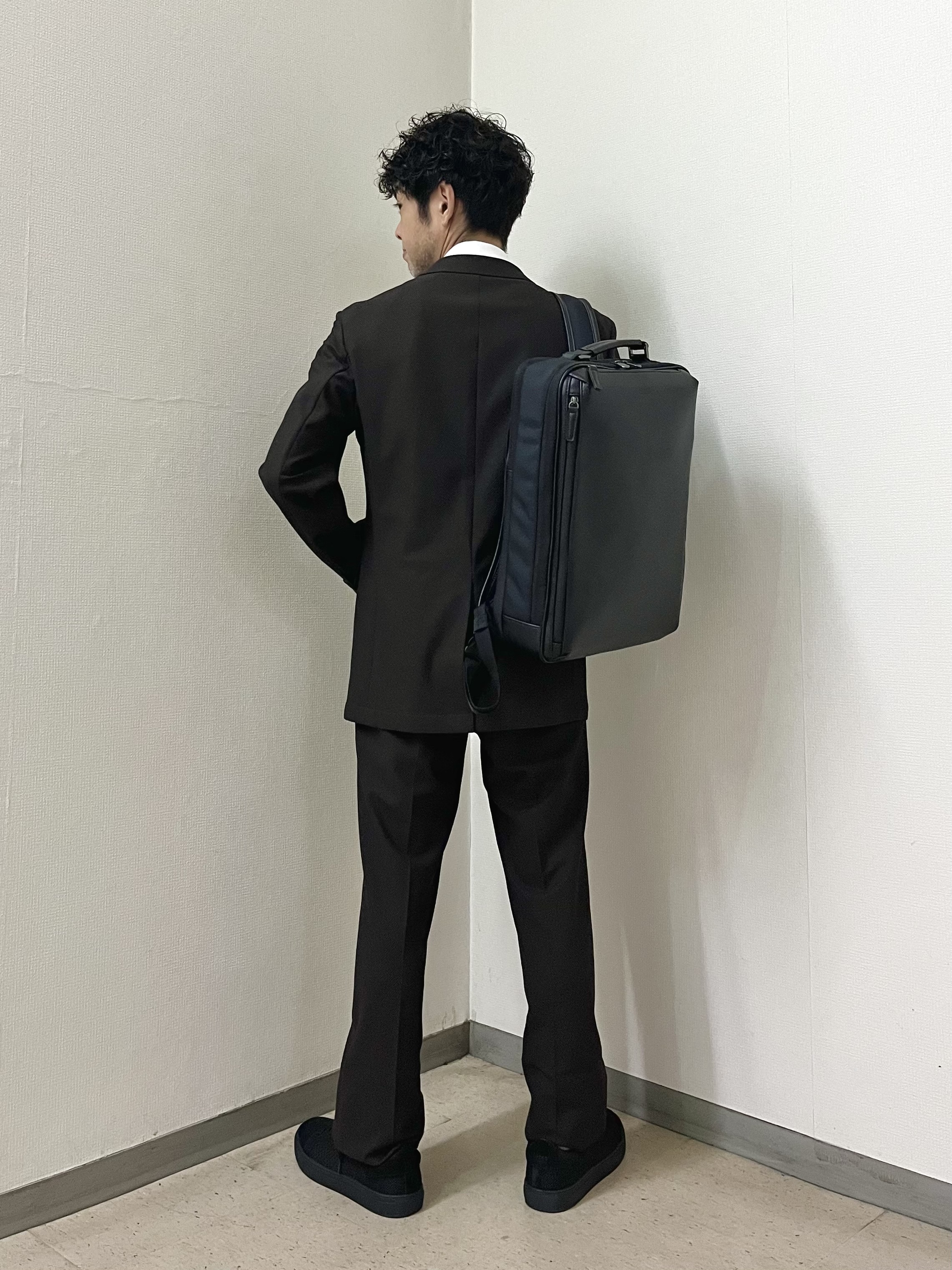 URAさんの「TAKEO KIKUCHI｜【抗菌防臭】CALCULO（R）ジャージ ジャケット」を使ったコーディネート