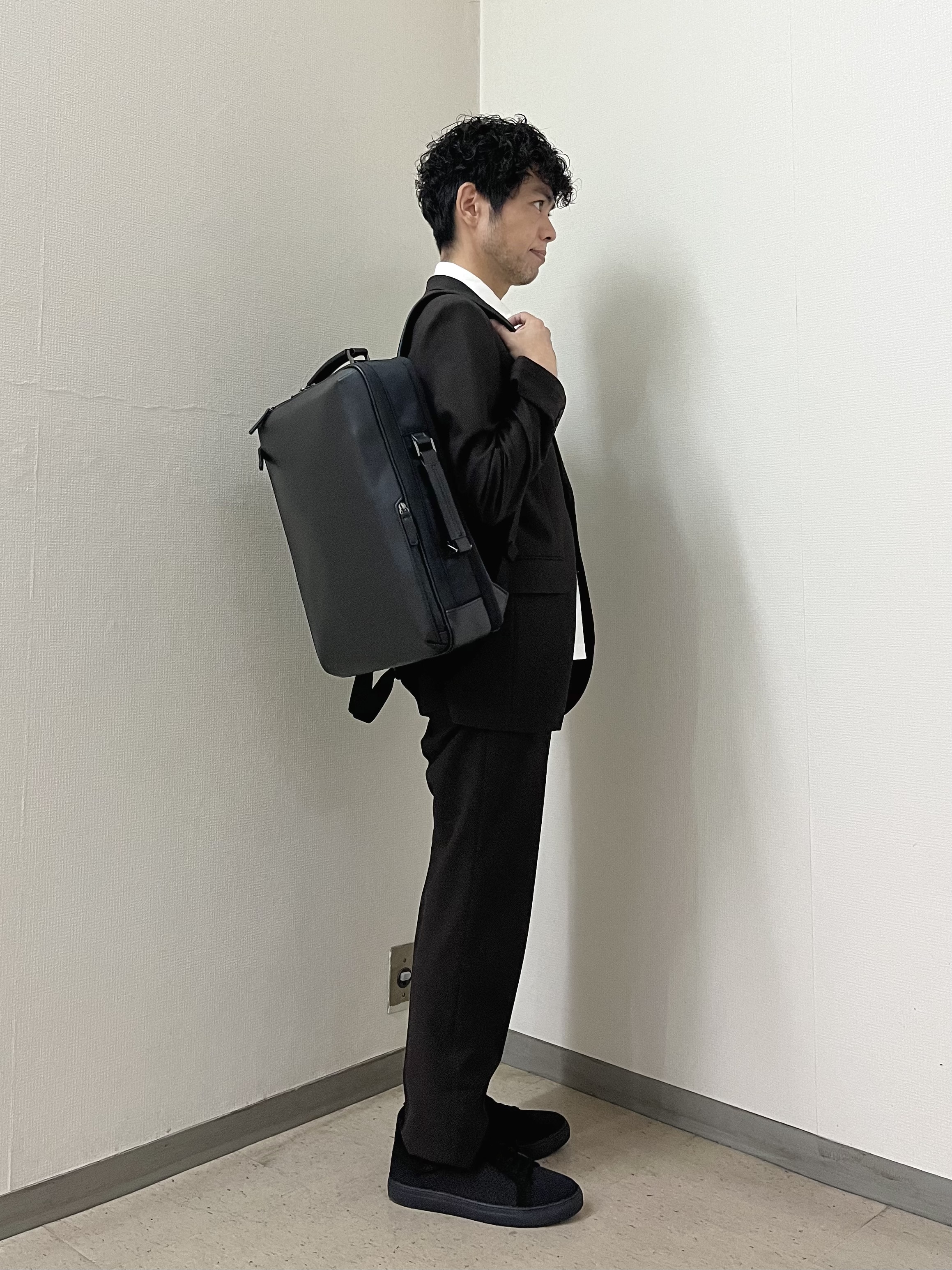 URAさんの「TAKEO KIKUCHI｜【抗菌防臭】CALCULO（R）ジャージ ジャケット」を使ったコーディネート