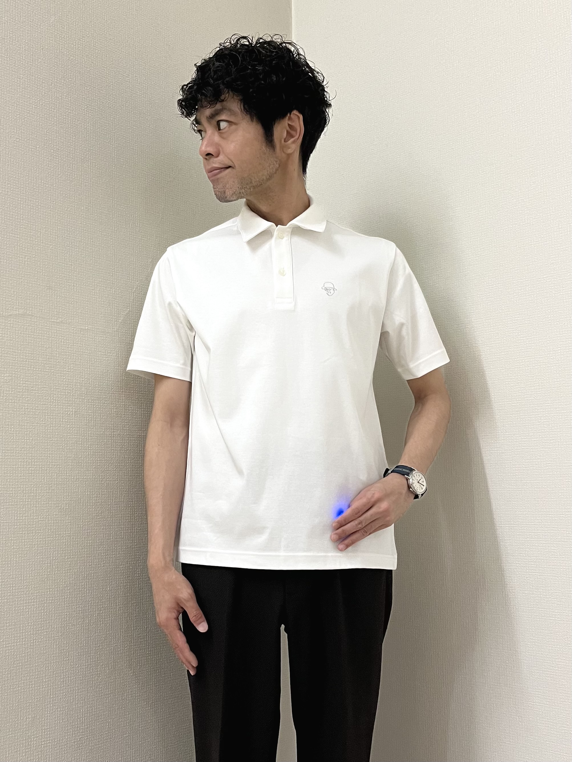 URAさんの「TAKEO KIKUCHI｜【抗菌防臭】CALCULO（R）ジャージ ジャケット」を使ったコーディネート