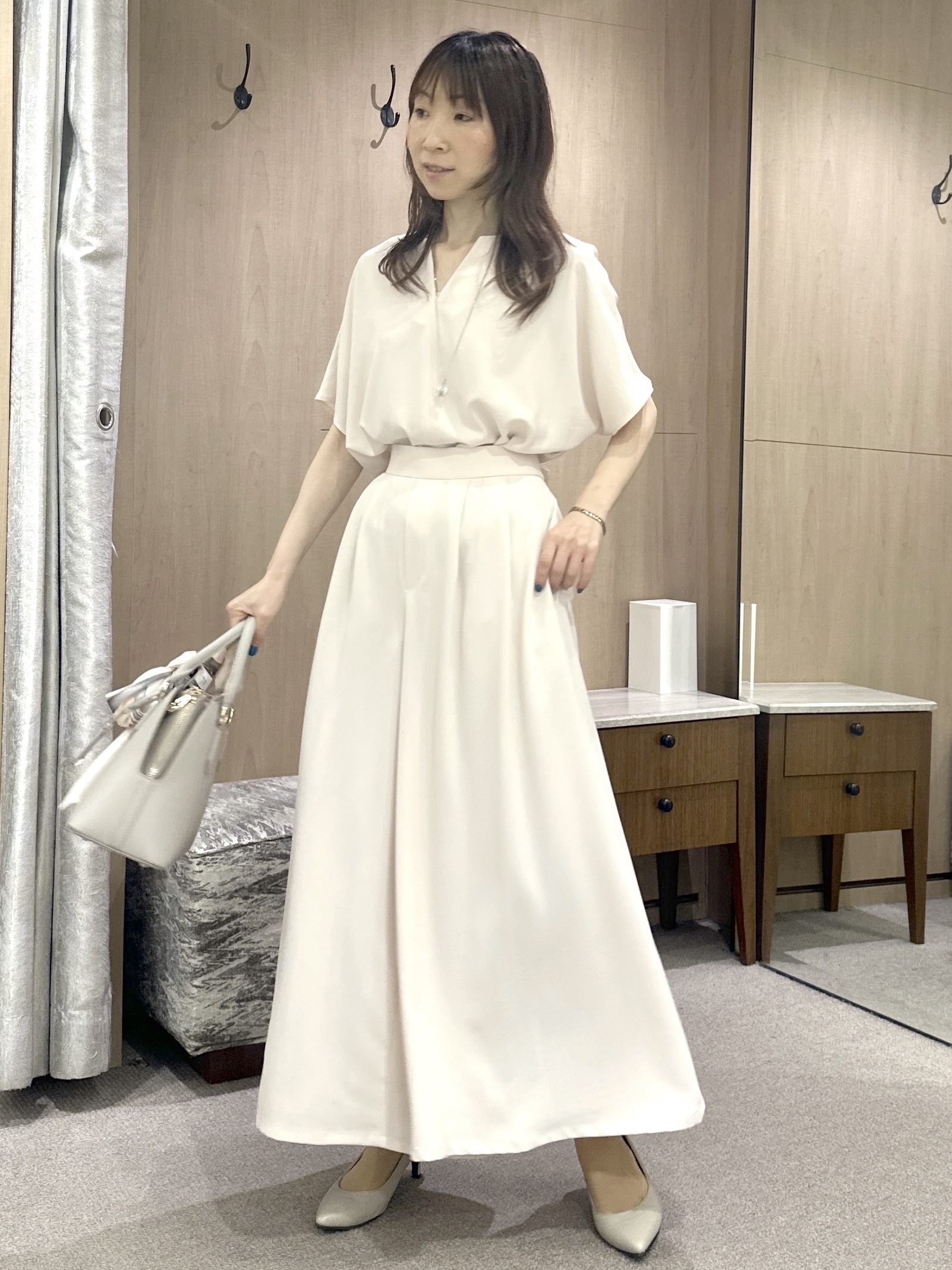 Miwaさんの「UNTITLED｜【清涼感/洗える】ミニマルシルエットジャケット」を使ったコーディネート