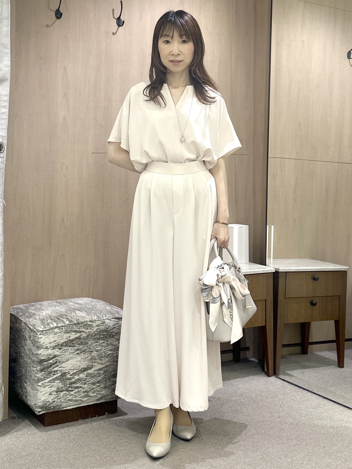 Miwaさんの「UNTITLED｜【清涼感/洗える】ミニマルシルエットジャケット」を使ったコーディネート