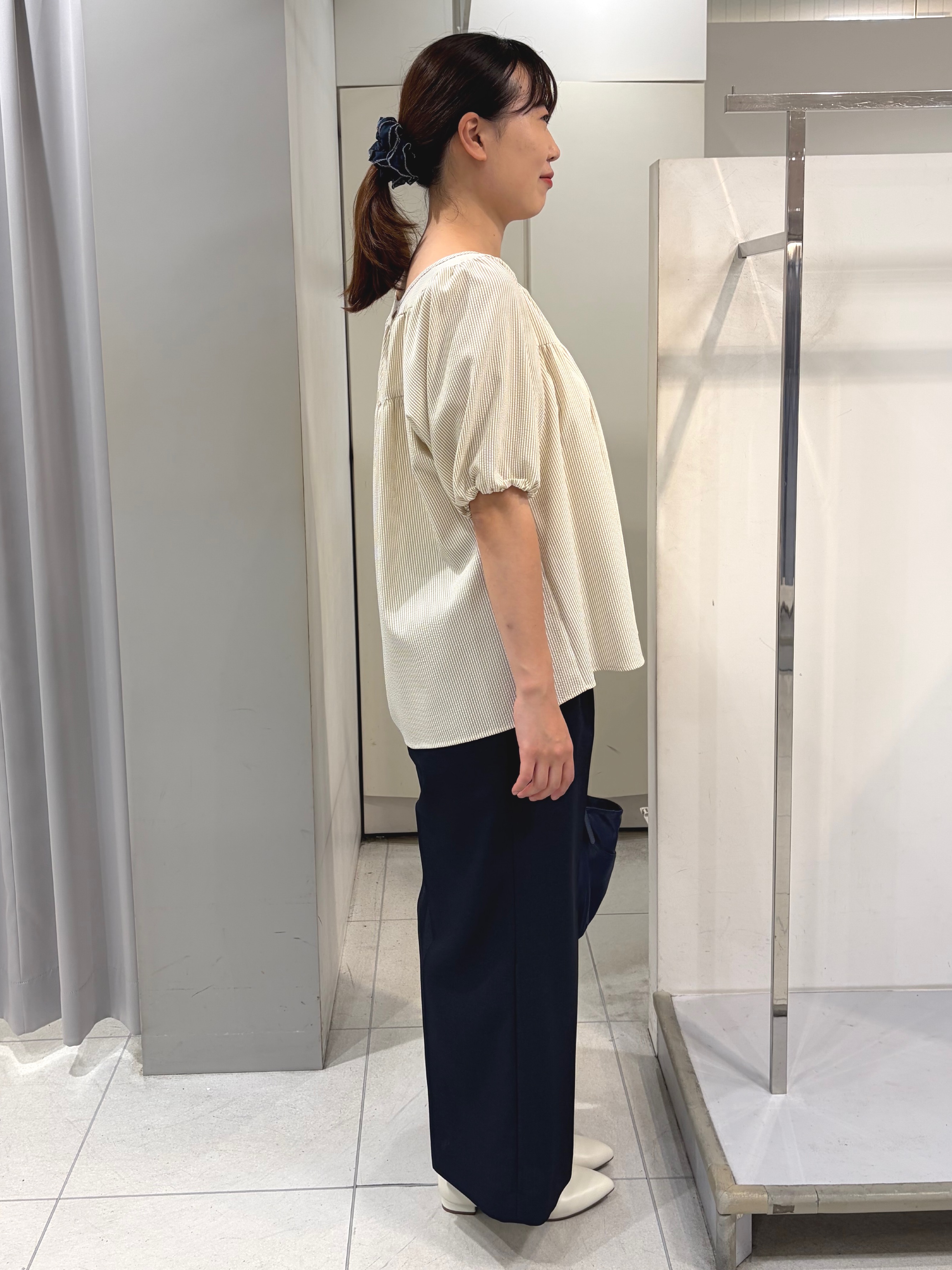 AZUSAさんの「Reflect｜ギャザーデザインブラウス」を使ったコーディネート