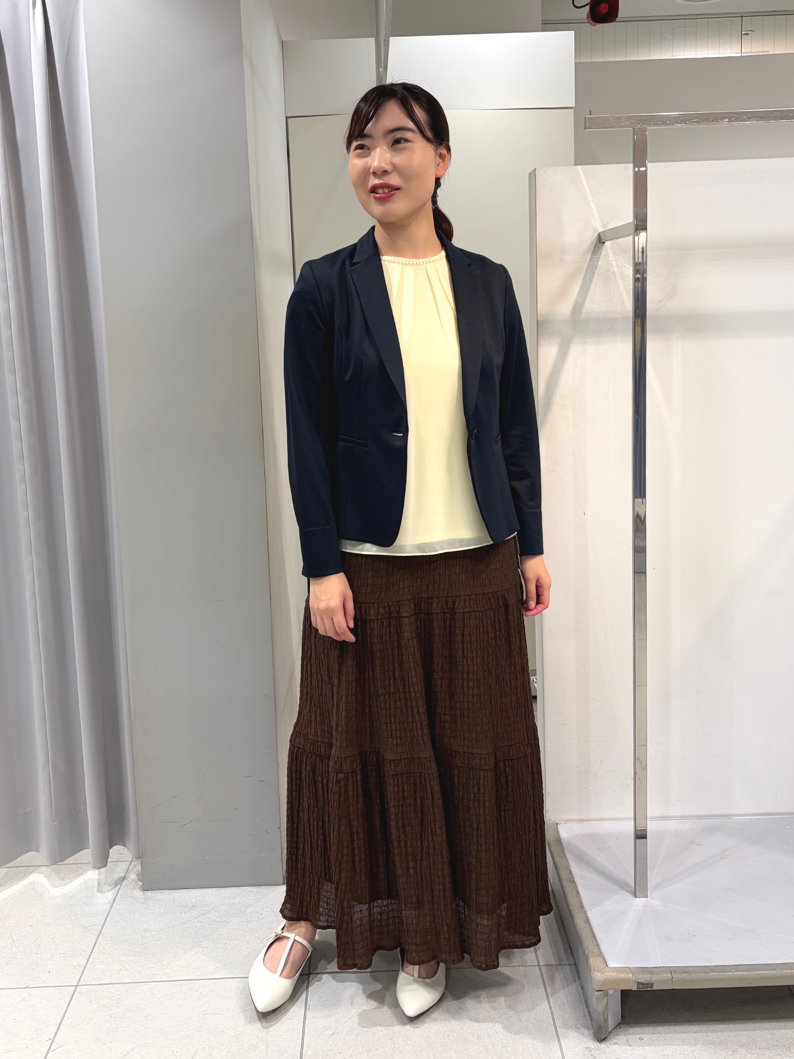 AZUSAさんの「Reflect｜【SS-4Lサイズ／UVカット／接触冷感】匠ジャケット／ベーシックテーラード」を使ったコーディネート