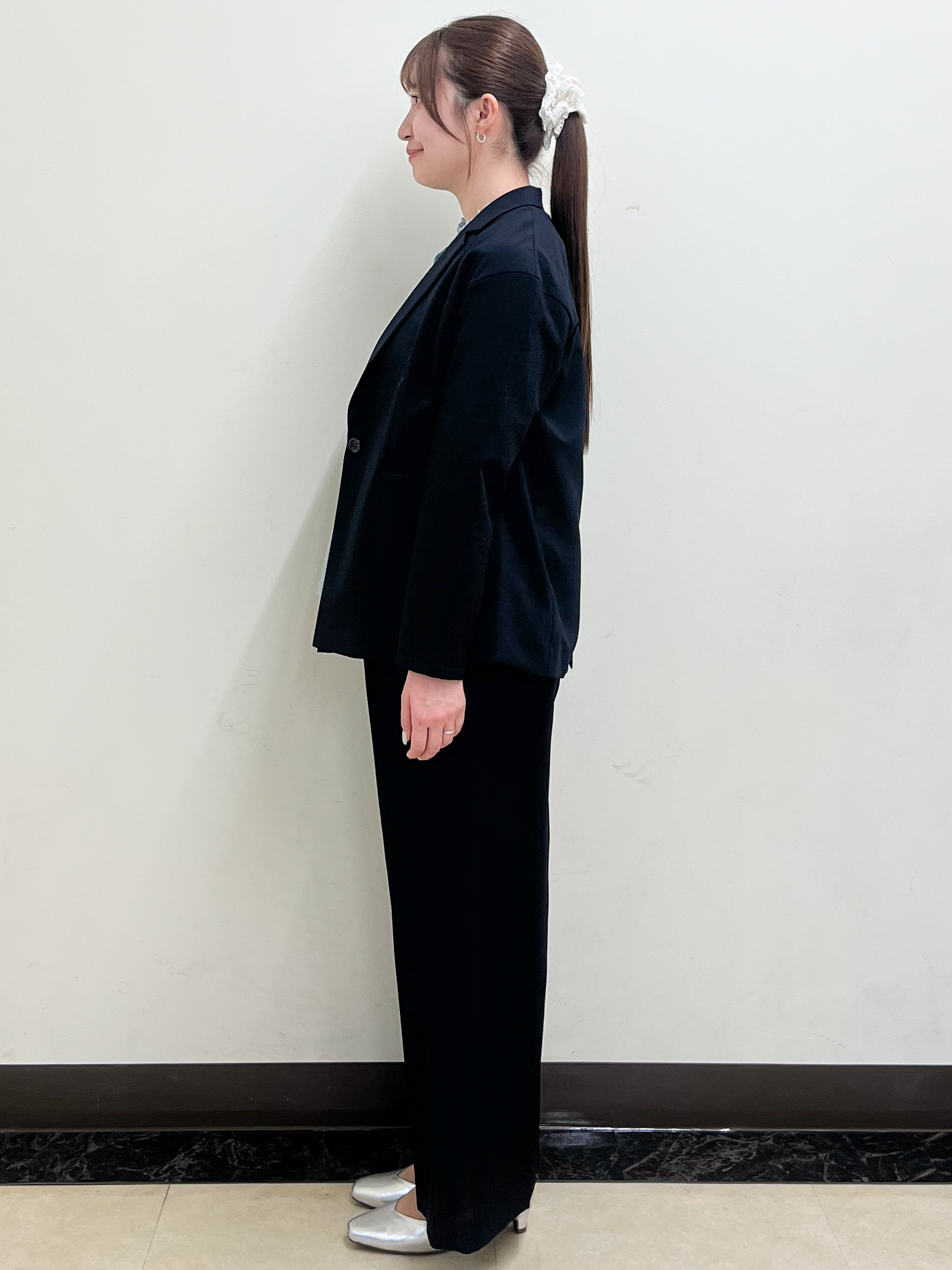 mikikoさんの「Reflect｜【SS-4Lサイズ／接触冷感／シワになりにくい】リラクシーテーラードジャケット」を使ったコーディネート