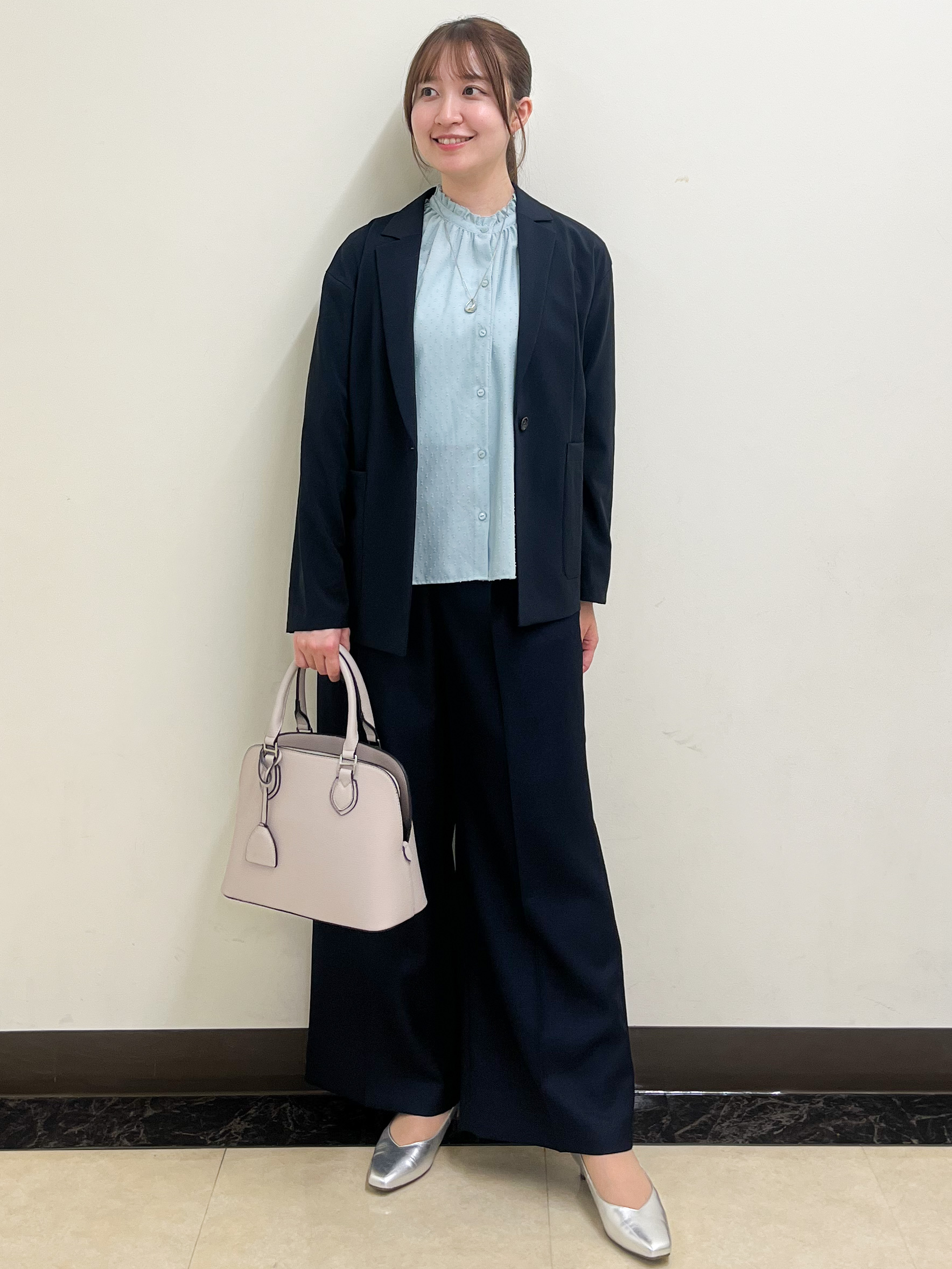 mikikoさんの「Reflect｜【SS-4Lサイズ／接触冷感／シワになりにくい】リラクシーテーラードジャケット」を使ったコーディネート