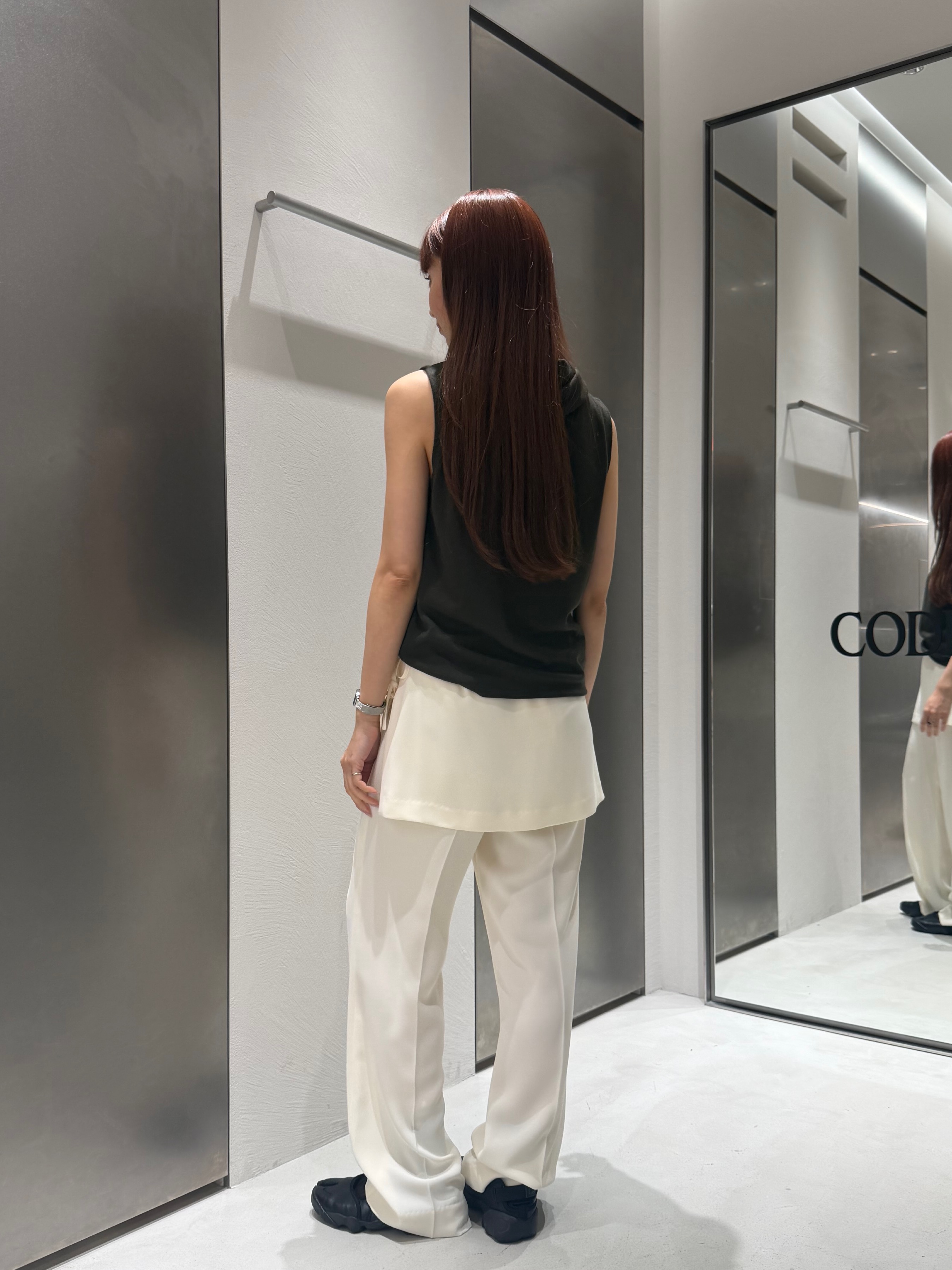 kanamiさんの「CODE A｜PROTAGONISTA｜drape tee」を使ったコーディネート