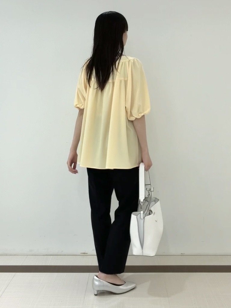 yukaさんの「Reflect｜ギャザーデザインブラウス」を使ったコーディネート