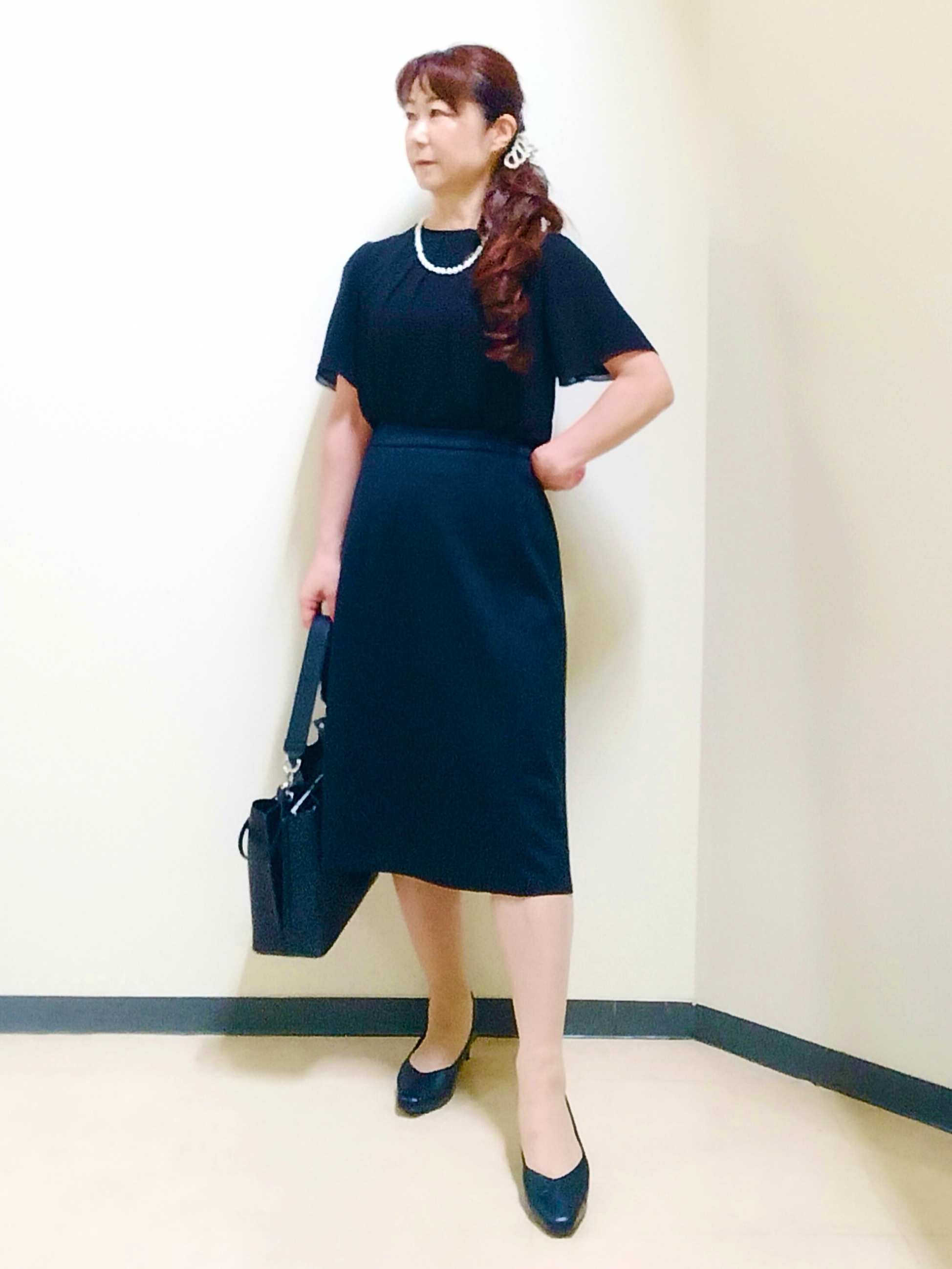 花さんの「Reflect｜【SS-4Lサイズ／UVカット／接触冷感】匠ジャケット／ベーシックテーラード」を使ったコーディネート