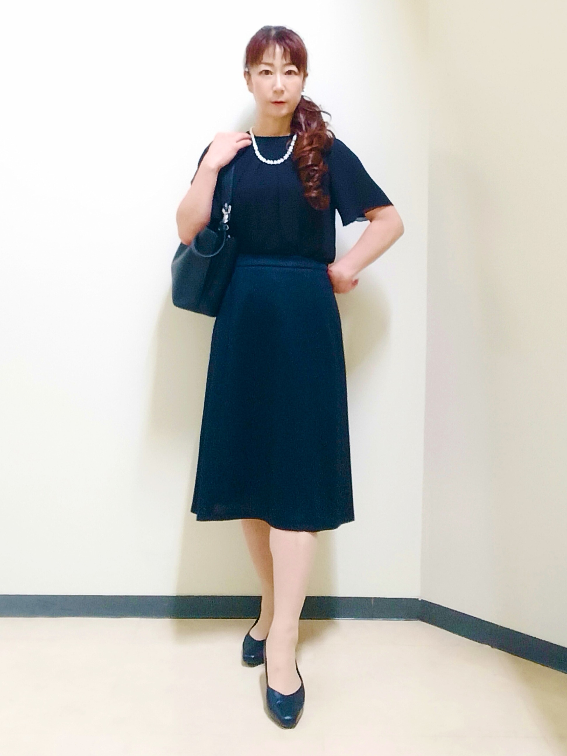花さんの「Reflect｜【SS-4Lサイズ／UVカット／接触冷感】匠ジャケット／ベーシックテーラード」を使ったコーディネート