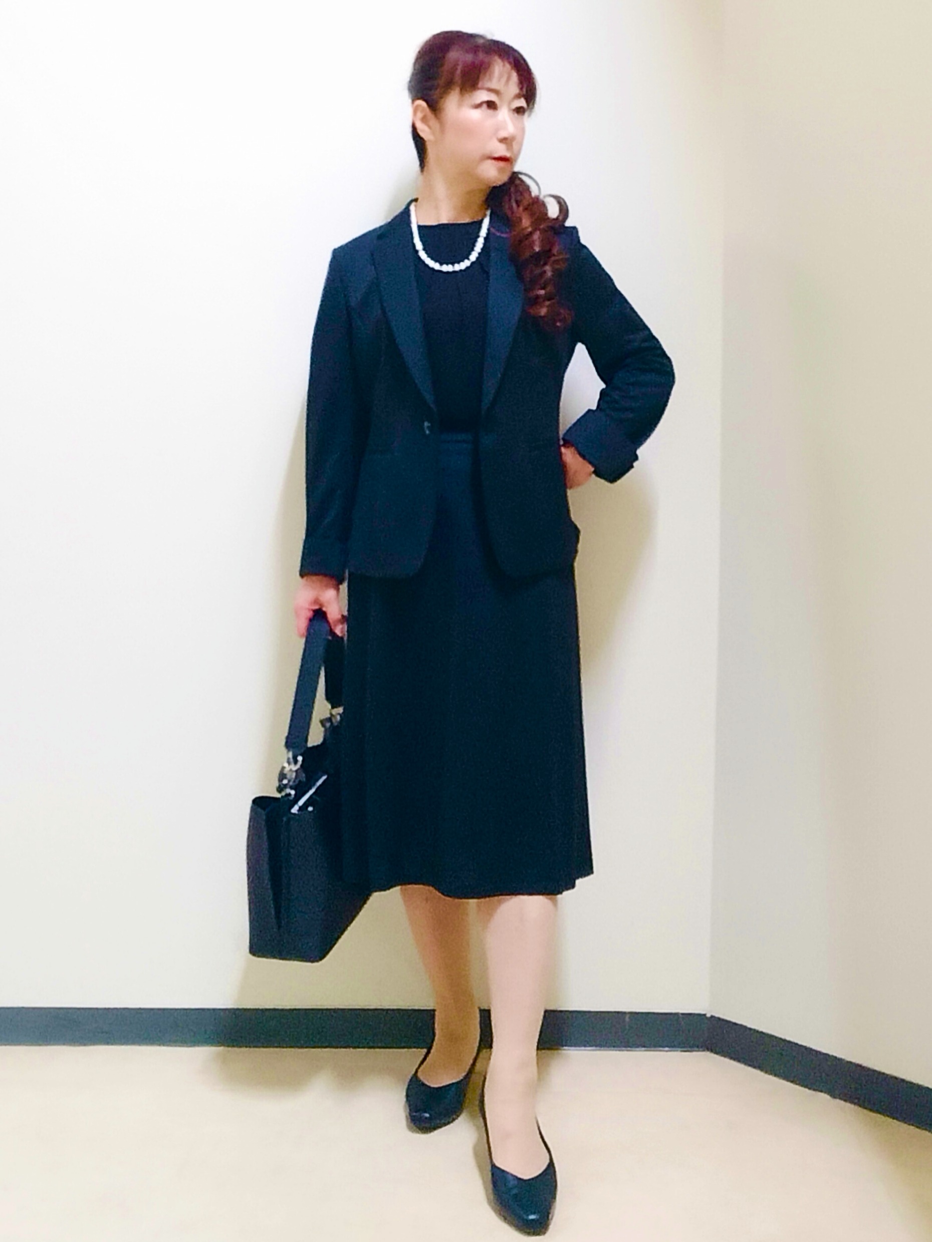 花さんの「Reflect｜【SS-4Lサイズ／UVカット／接触冷感】匠ジャケット／ベーシックテーラード」を使ったコーディネート