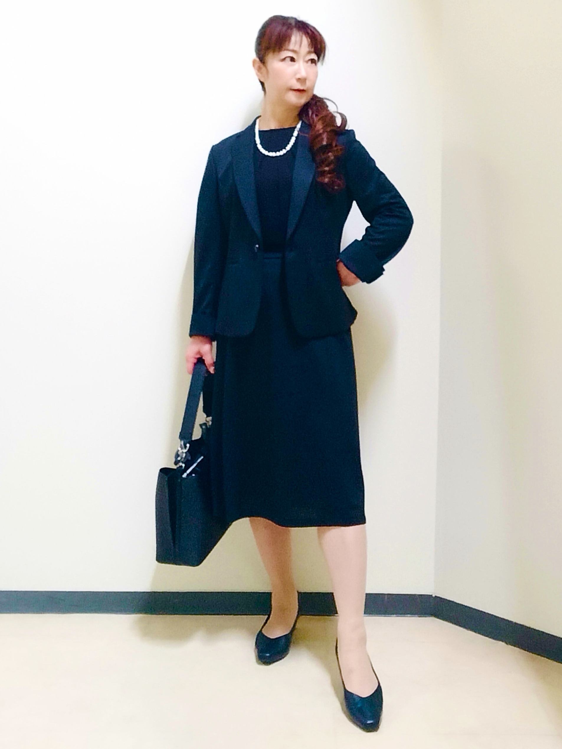 花さんの「Reflect｜【SS-4Lサイズ／UVカット／接触冷感】匠ジャケット／ベーシックテーラード」を使ったコーディネート