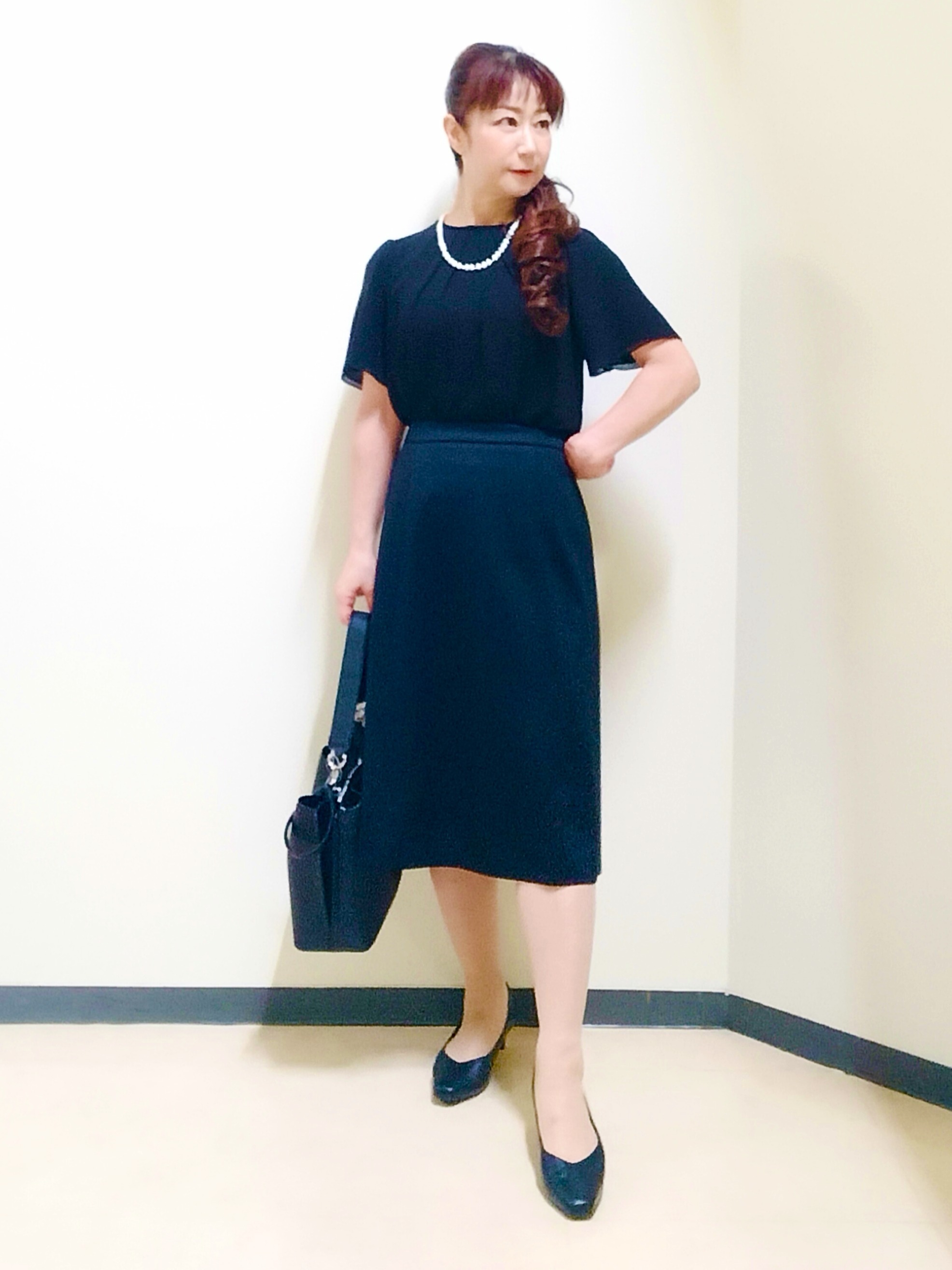 花さんの「Reflect｜【SS-4Lサイズ／UVカット／接触冷感】匠ジャケット／ベーシックテーラード」を使ったコーディネート