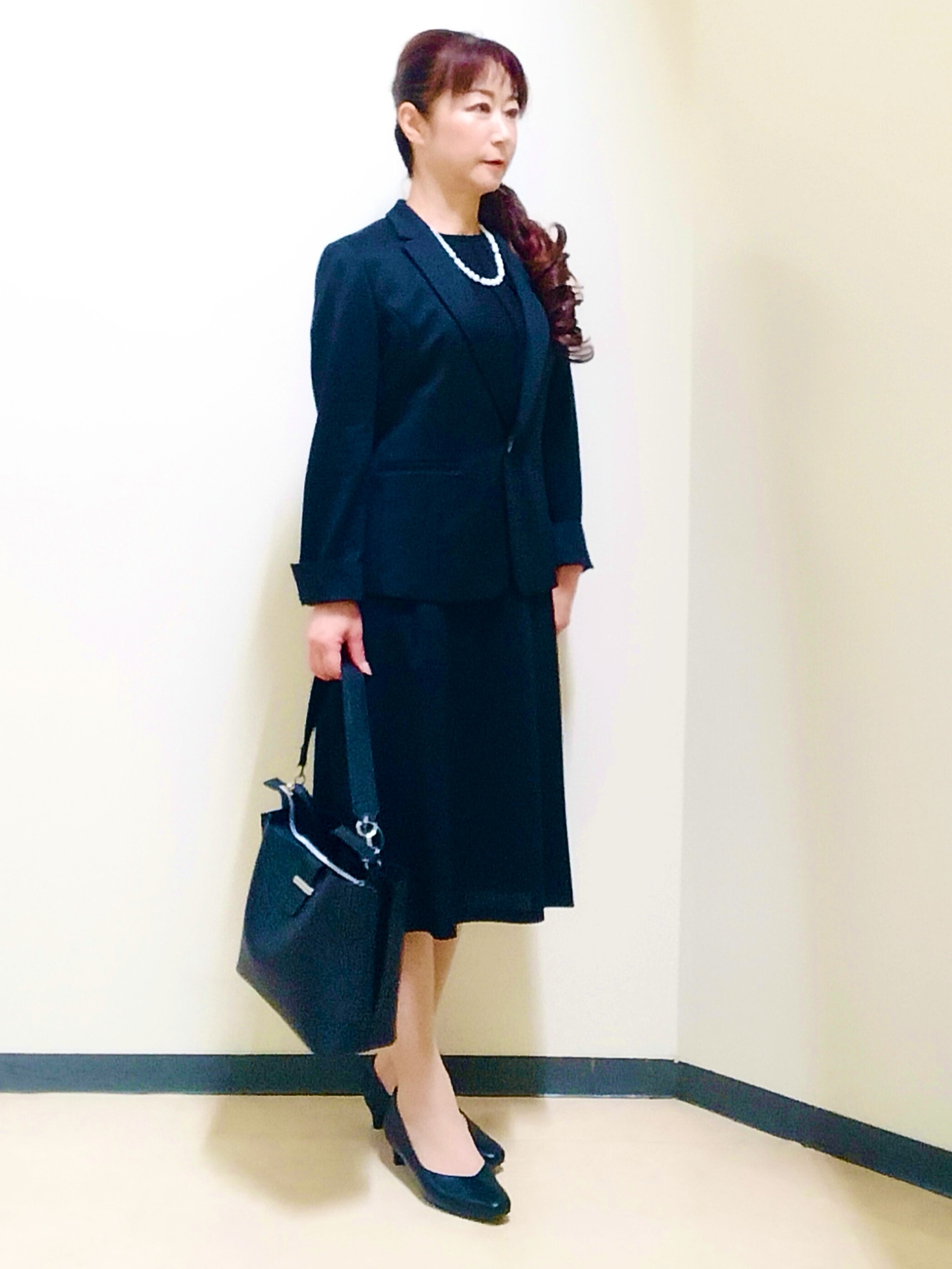 花さんの「Reflect｜【SS-4Lサイズ／UVカット／接触冷感】匠ジャケット／ベーシックテーラード」を使ったコーディネート