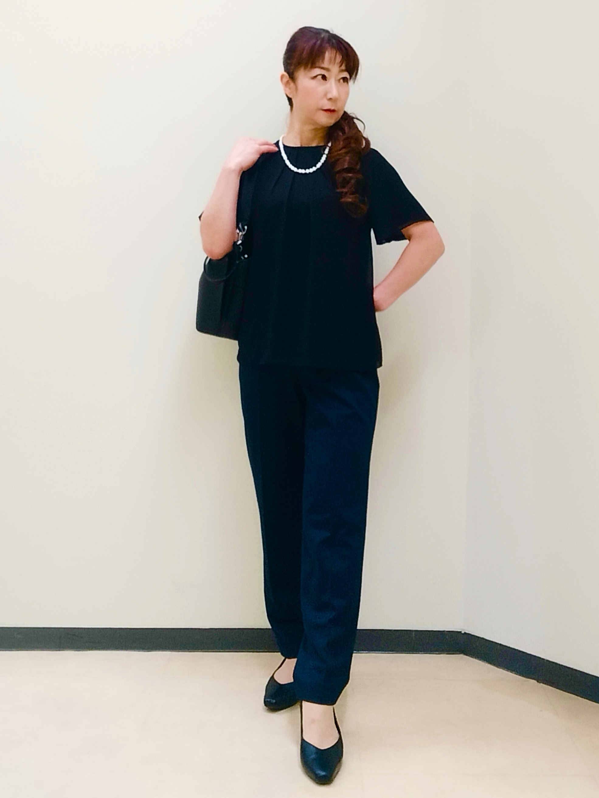 花さんの「Reflect｜【SS-4Lサイズ／UVカット／接触冷感】匠ジャケット／ベーシックテーラード」を使ったコーディネート