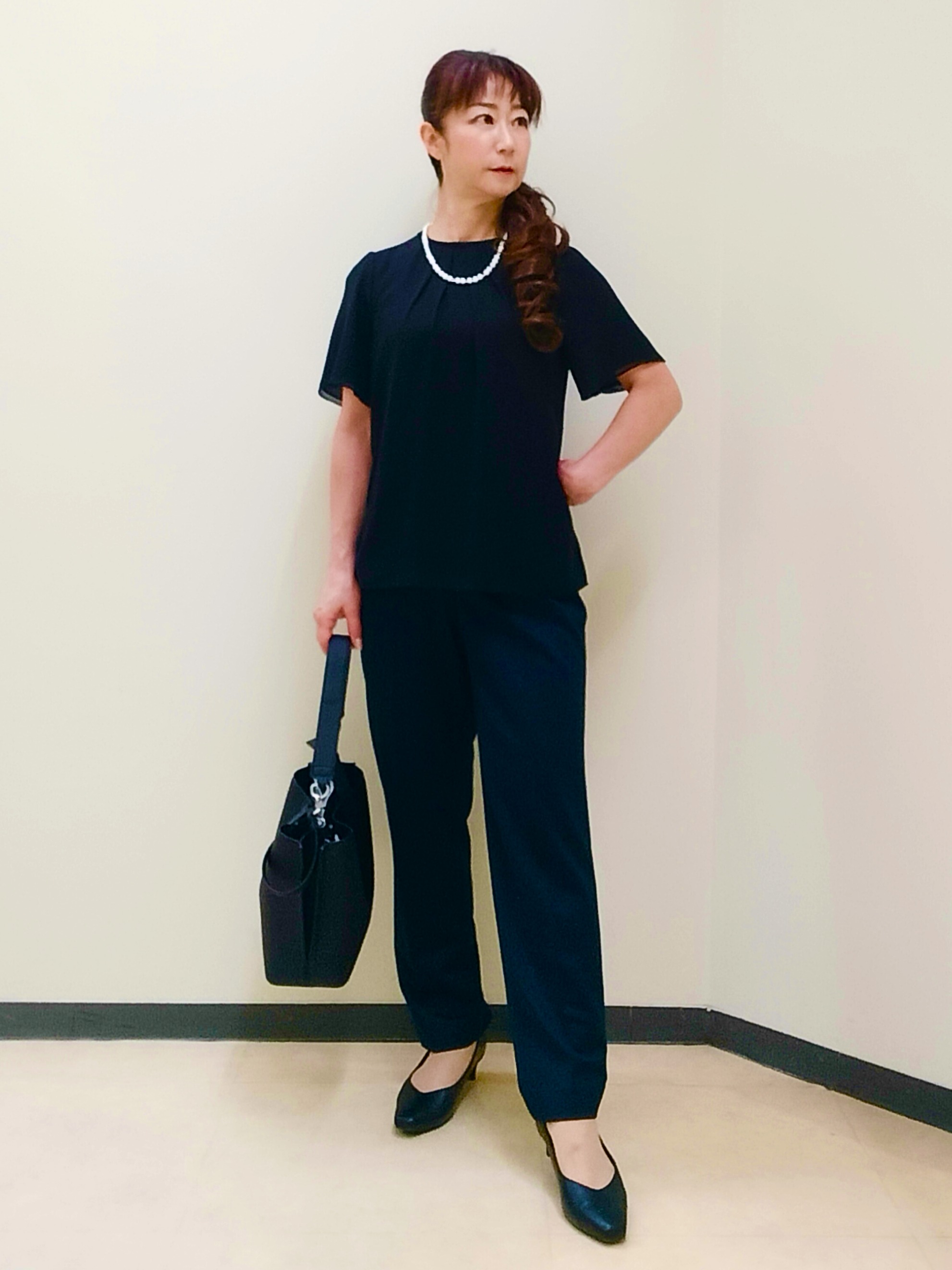 花さんの「Reflect｜【SS-4Lサイズ／UVカット／接触冷感】匠ジャケット／ベーシックテーラード」を使ったコーディネート