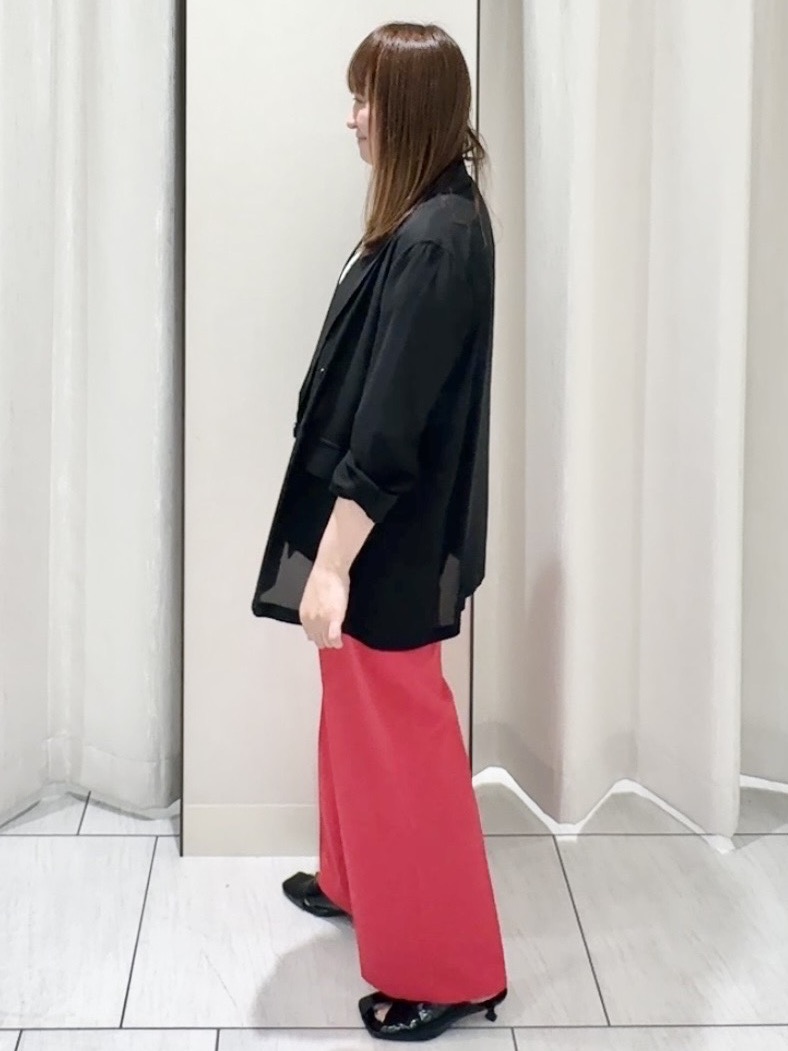 ʏᴜᴋɪᴋᴏさんの「UNTITLED｜【セットアップ可/接触冷感/通気性】ドライシアーダブルジャケット」を使ったコーディネート