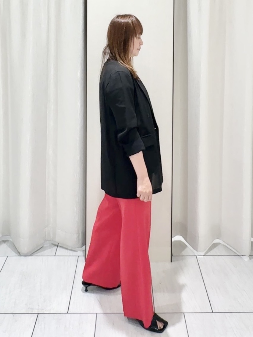 ʏᴜᴋɪᴋᴏさんの「UNTITLED｜【セットアップ可/接触冷感/通気性】ドライシアーダブルジャケット」を使ったコーディネート