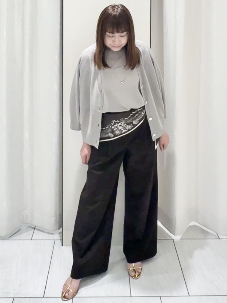 ʏᴜᴋɪᴋᴏさんの「UNTITLED｜【アンサンブル可/シアー】リネンエステルカーディガン」を使ったコーディネート