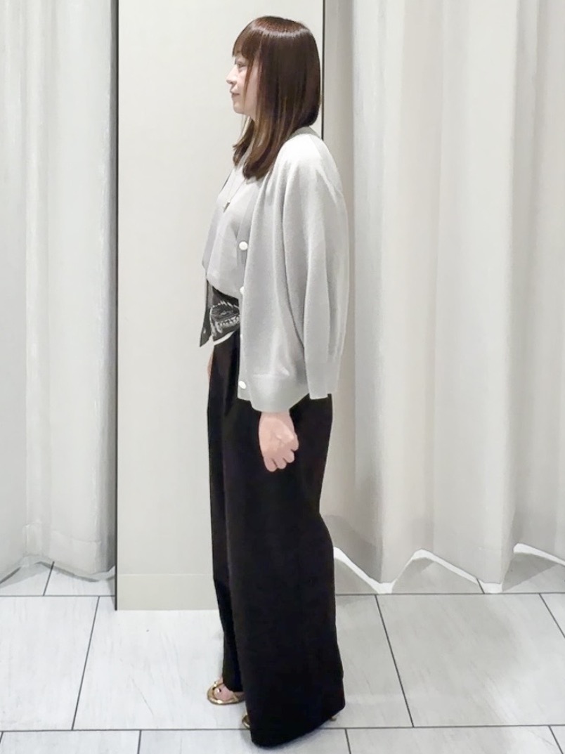 ʏᴜᴋɪᴋᴏさんの「UNTITLED｜【アンサンブル可/シアー】リネンエステルカーディガン」を使ったコーディネート