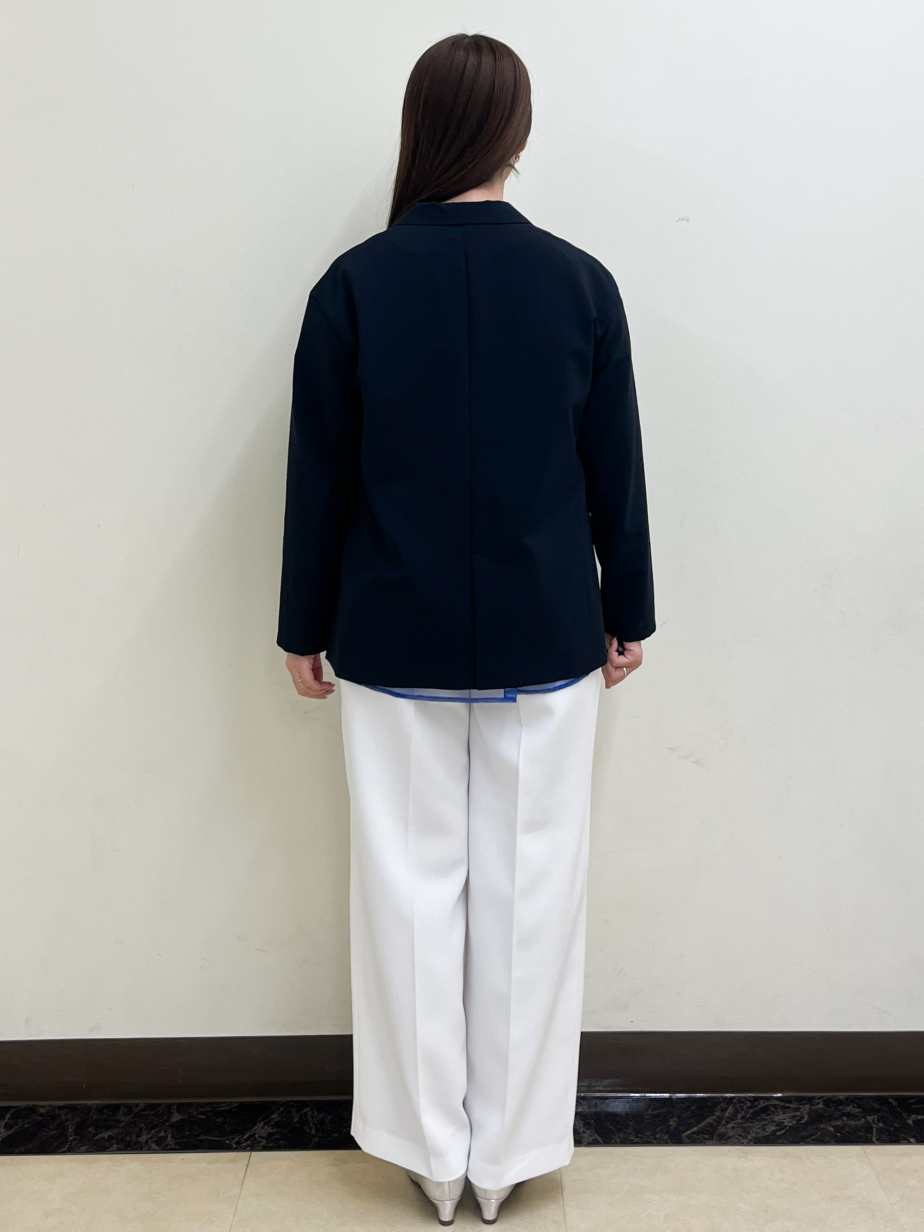 mikikoさんの「Reflect｜【SS-4Lサイズ／接触冷感／シワになりにくい】リラクシーテーラードジャケット」を使ったコーディネート