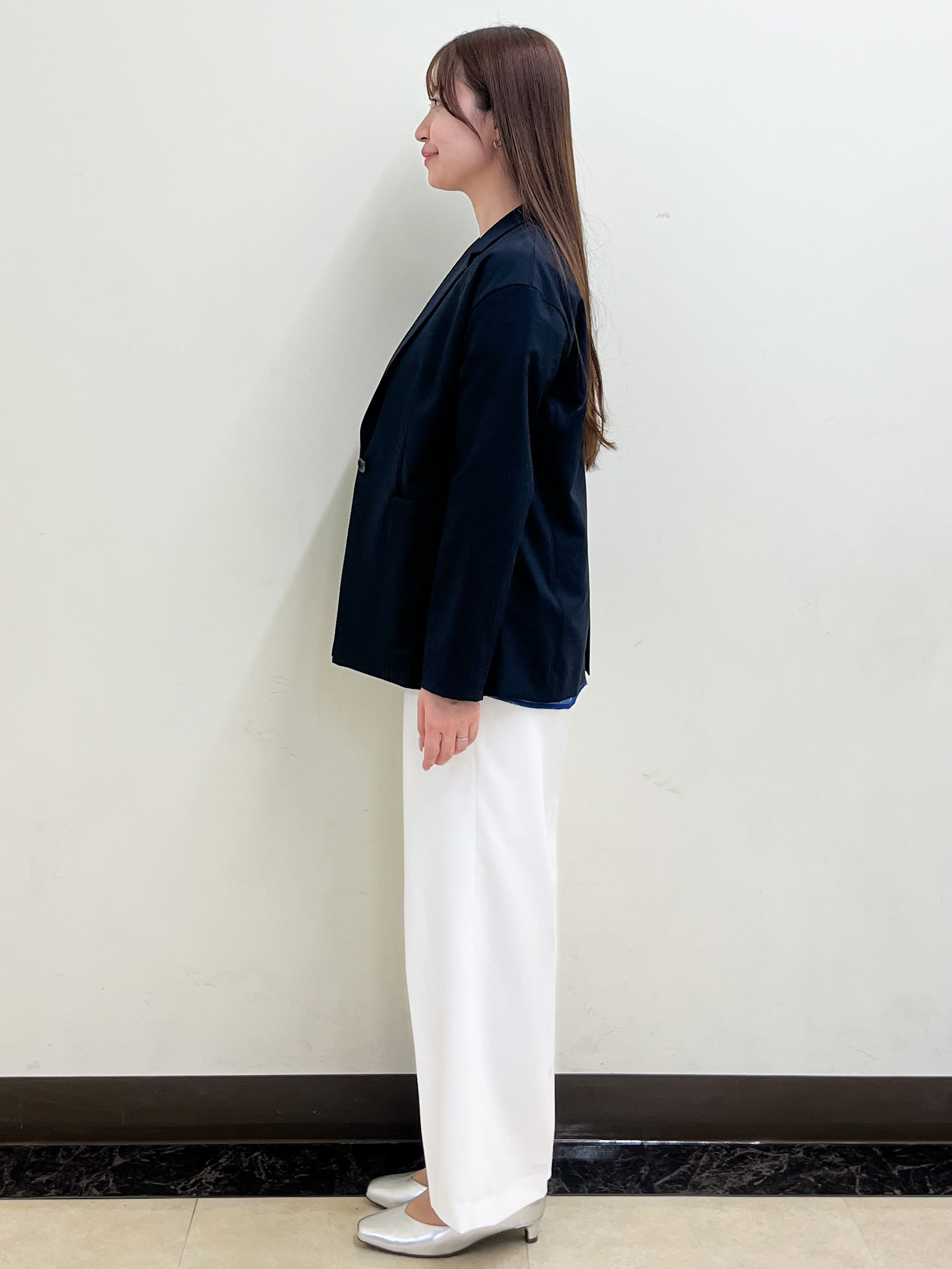 mikikoさんの「Reflect｜【SS-4Lサイズ／接触冷感／シワになりにくい】リラクシーテーラードジャケット」を使ったコーディネート