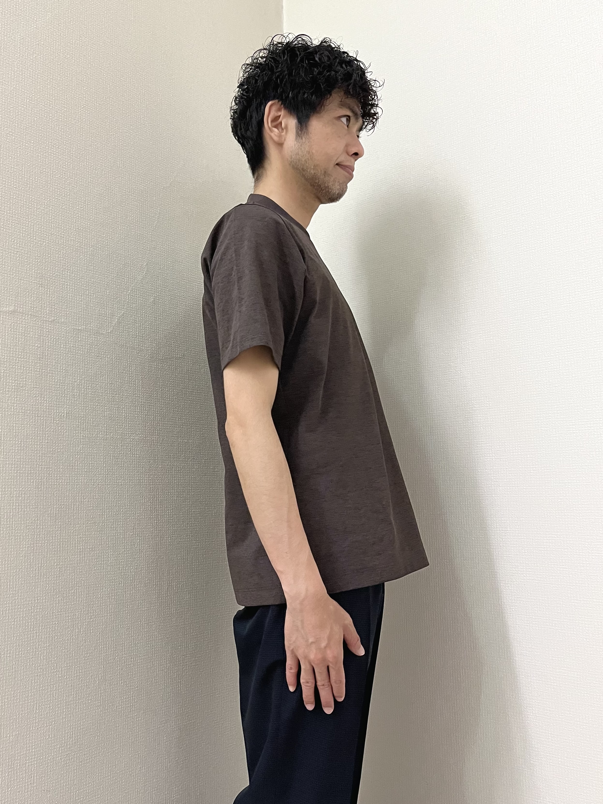 URAさんの「TAKEO KIKUCHI｜【抗菌防臭】COOL DOTS（R）ドビープリント ジャケット」を使ったコーディネート