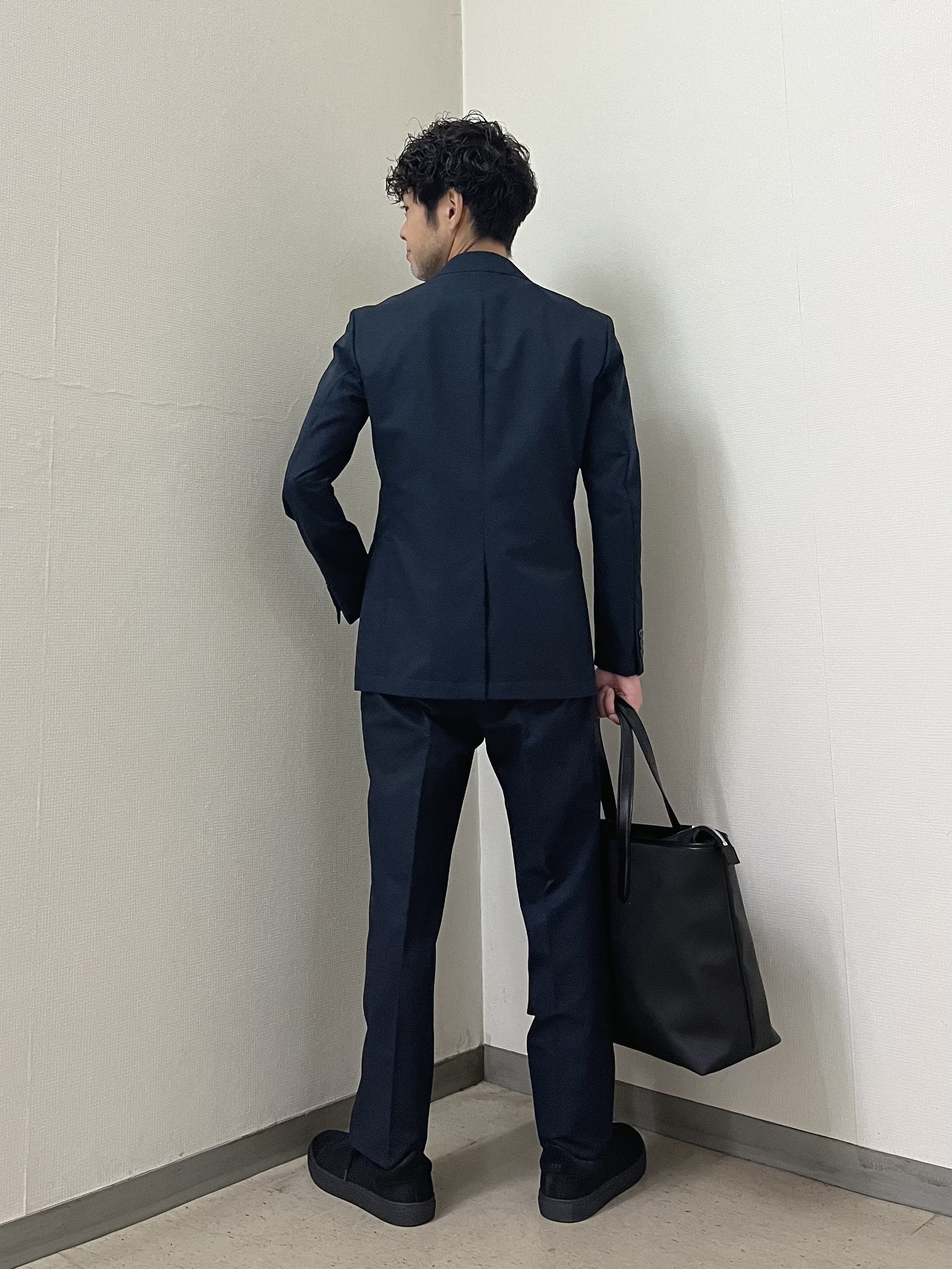 URAさんの「TAKEO KIKUCHI｜【抗菌防臭】COOL DOTS（R）ドビープリント ジャケット」を使ったコーディネート