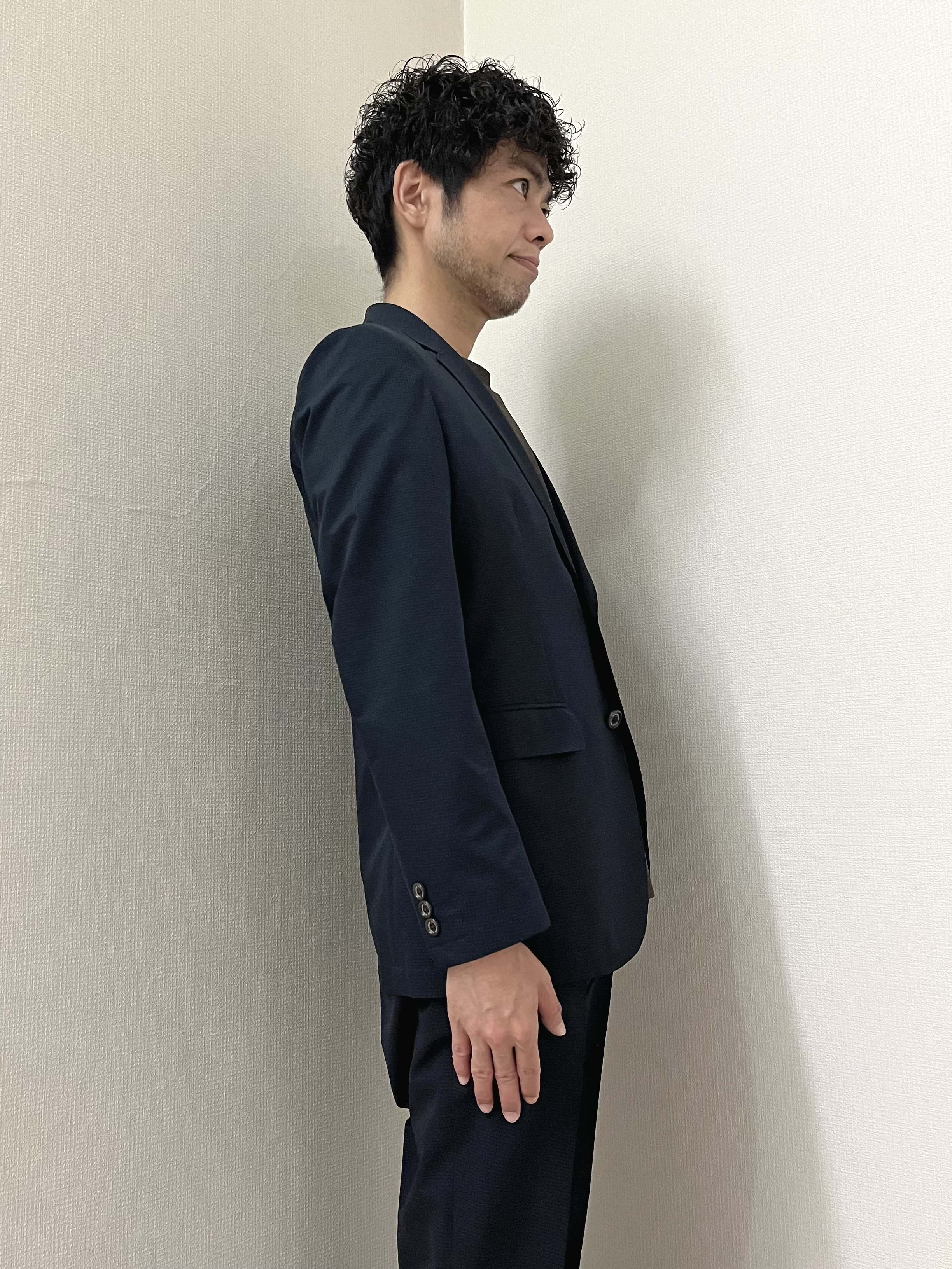 URAさんの「TAKEO KIKUCHI｜【抗菌防臭】COOL DOTS（R）ドビープリント ジャケット」を使ったコーディネート