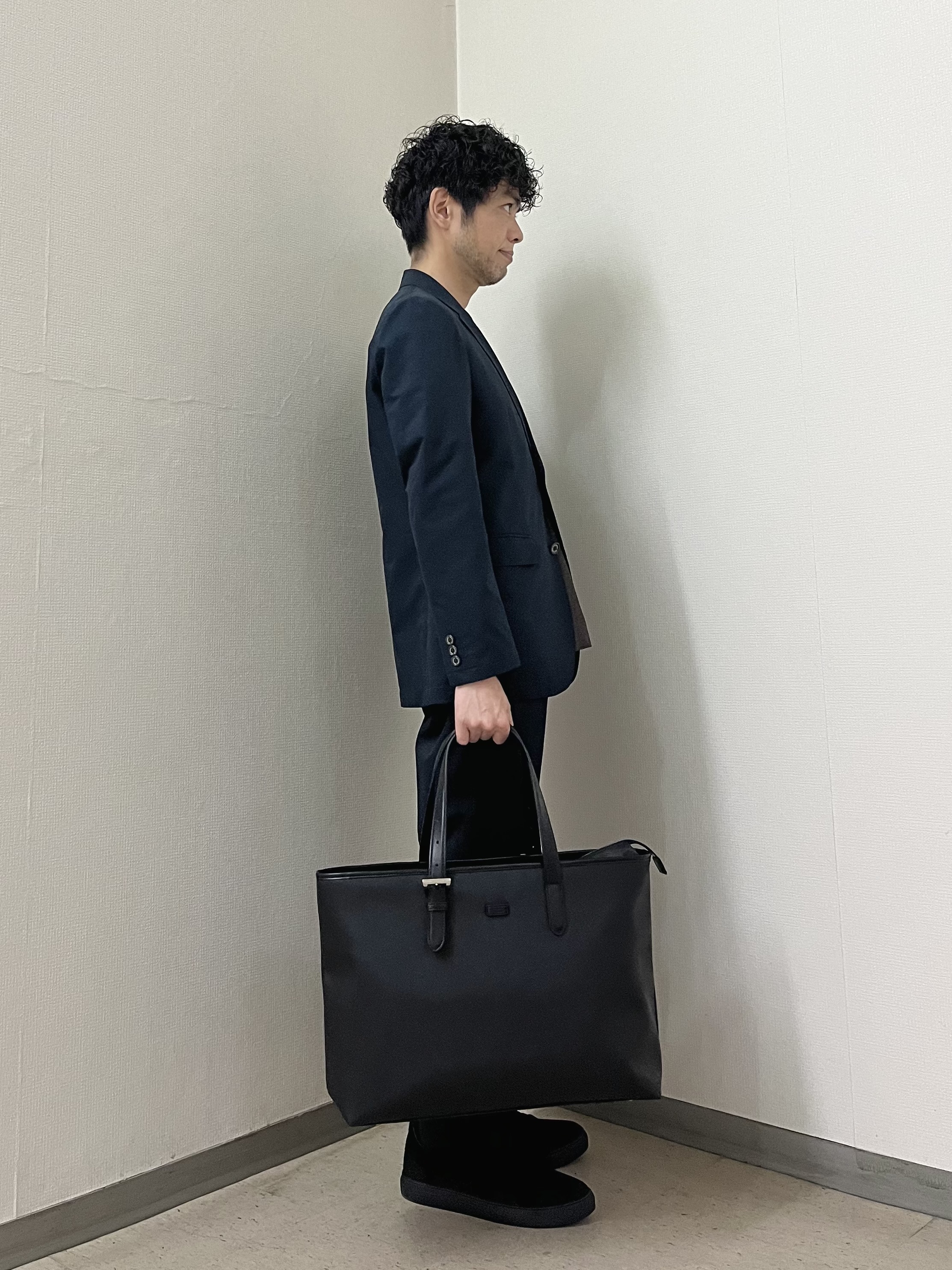 URAさんの「TAKEO KIKUCHI｜【抗菌防臭】COOL DOTS（R）ドビープリント ジャケット」を使ったコーディネート