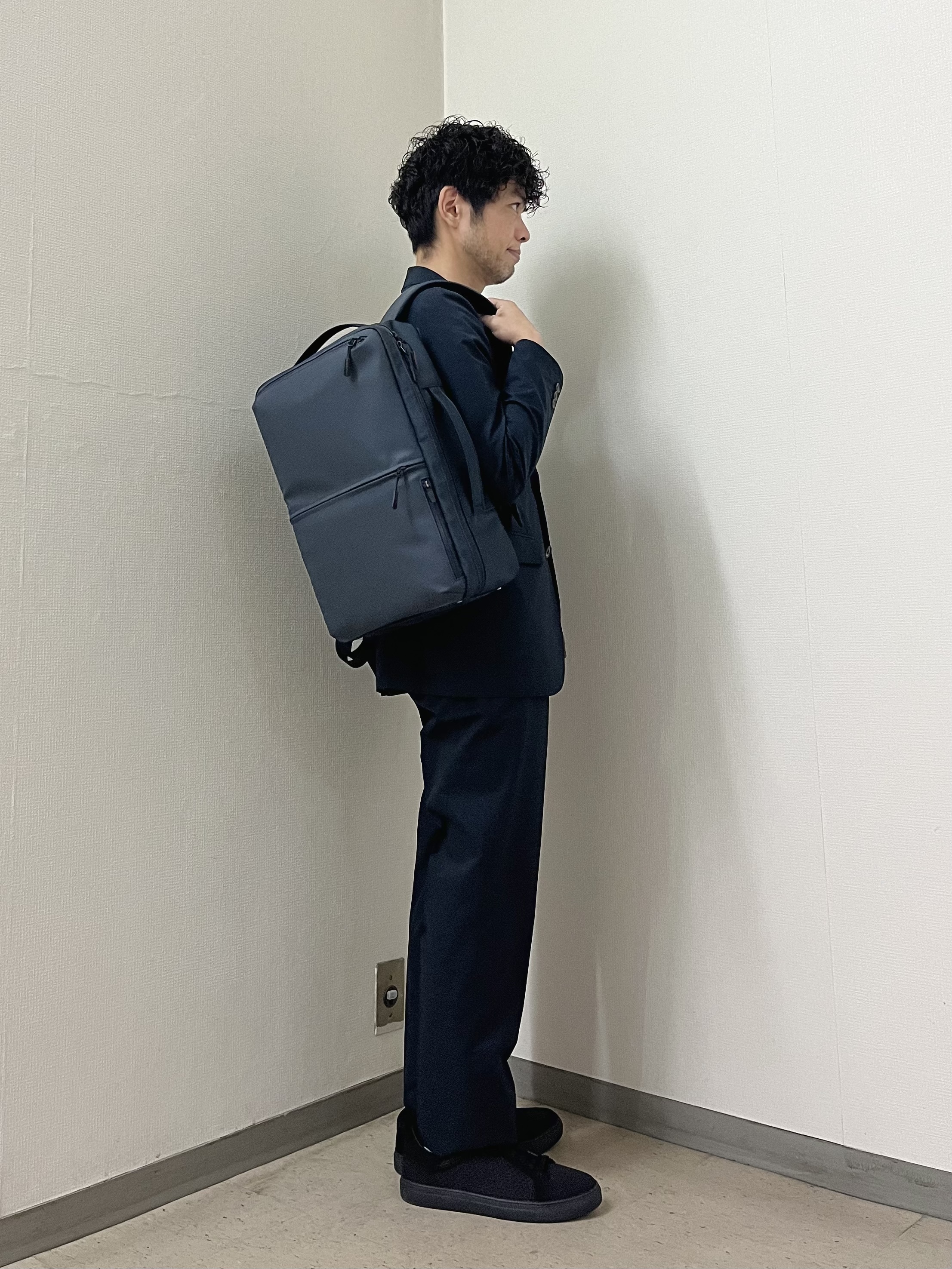 URAさんの「TAKEO KIKUCHI｜【抗菌防臭】COOL DOTS（R）ドビープリント ジャケット」を使ったコーディネート