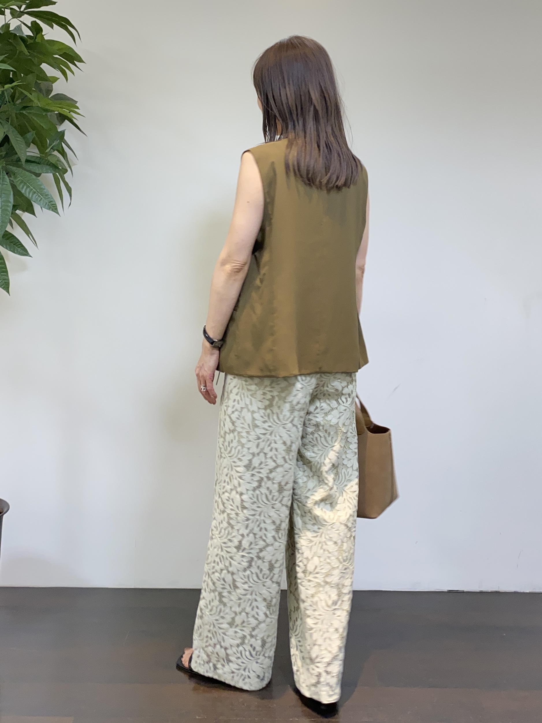 tomoさんの「UNTITLED｜【セットアップ可/接触冷感/通気性】ドライシアーダブルジャケット」を使ったコーディネート