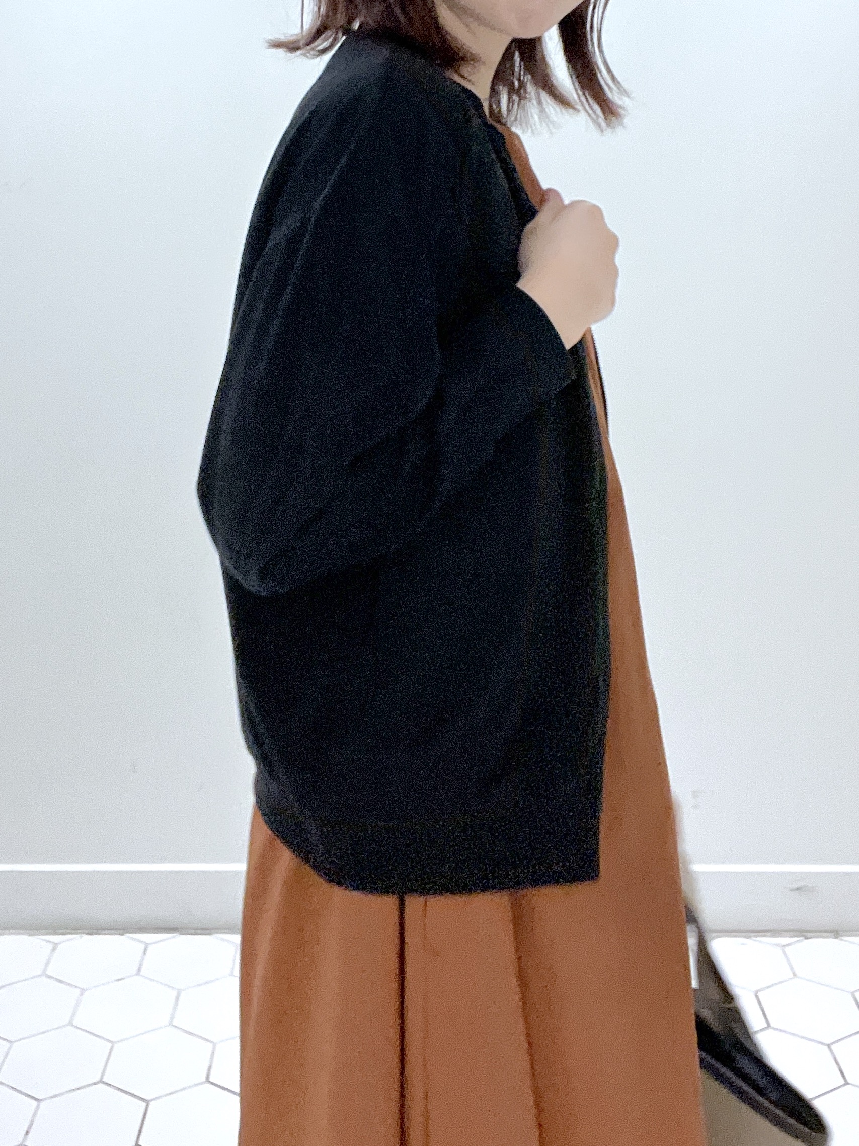 Makinoさんの「Dessin｜【洗える】シアージップカーディガン」を使ったコーディネート