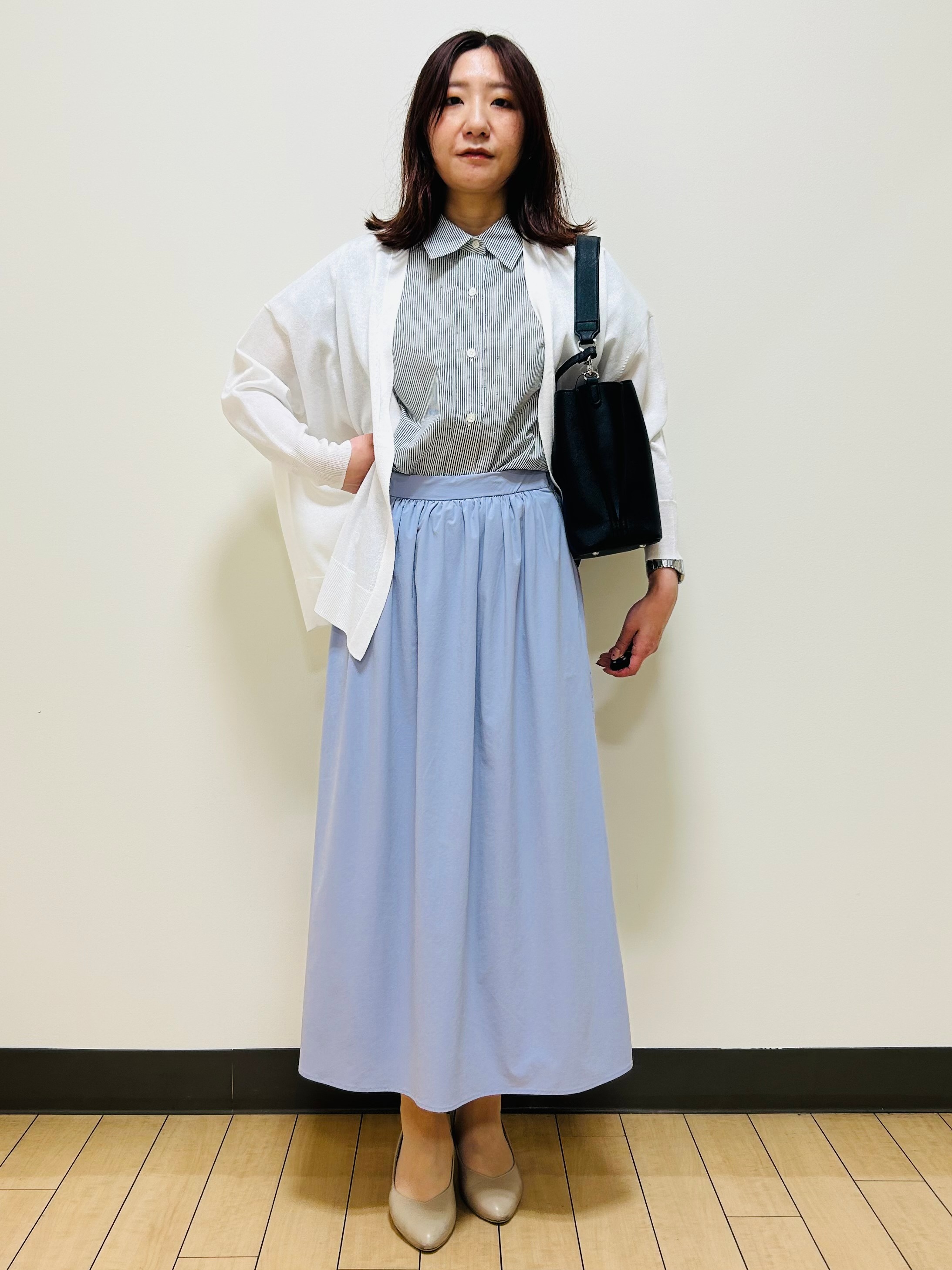 miiiさんの「Reflect｜【冷房対策に◎】すっきり見え着流しカーディガン」を使ったコーディネート