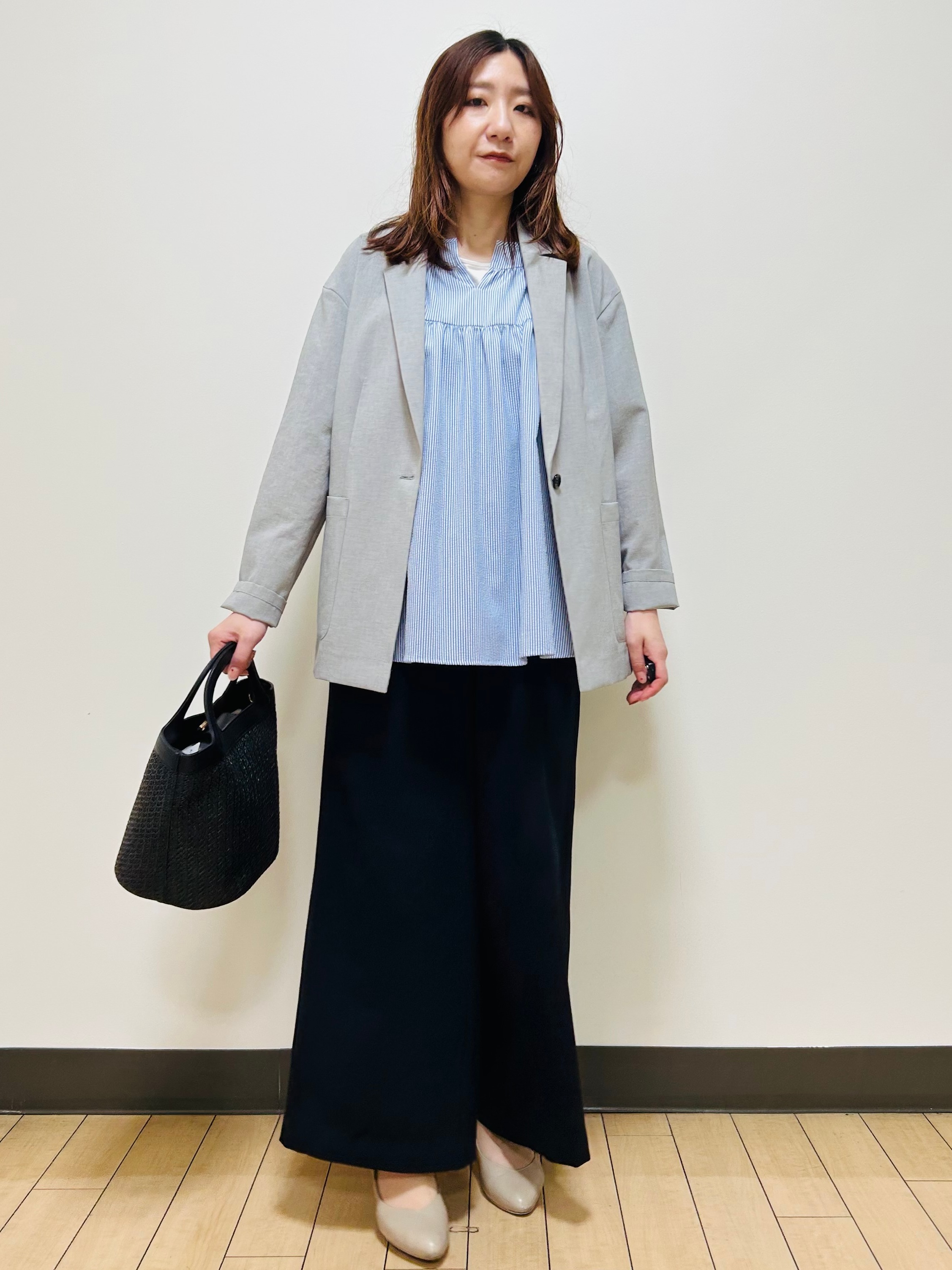miiiさんの「Reflect｜【SS-4Lサイズ／接触冷感／シワになりにくい】リラクシーテーラードジャケット」を使ったコーディネート