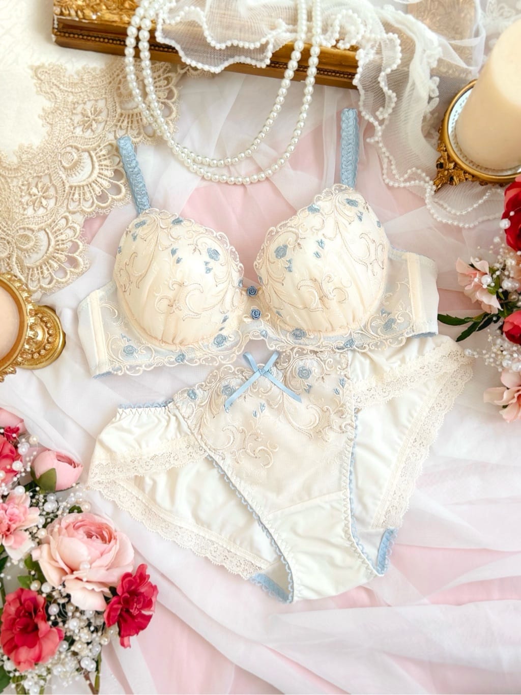 anさんの「Risa Magli｜アンチェ ブラジャー (B-C) ＜Sweet Rich（スウィートリッチ）＞」を使ったコーディネート