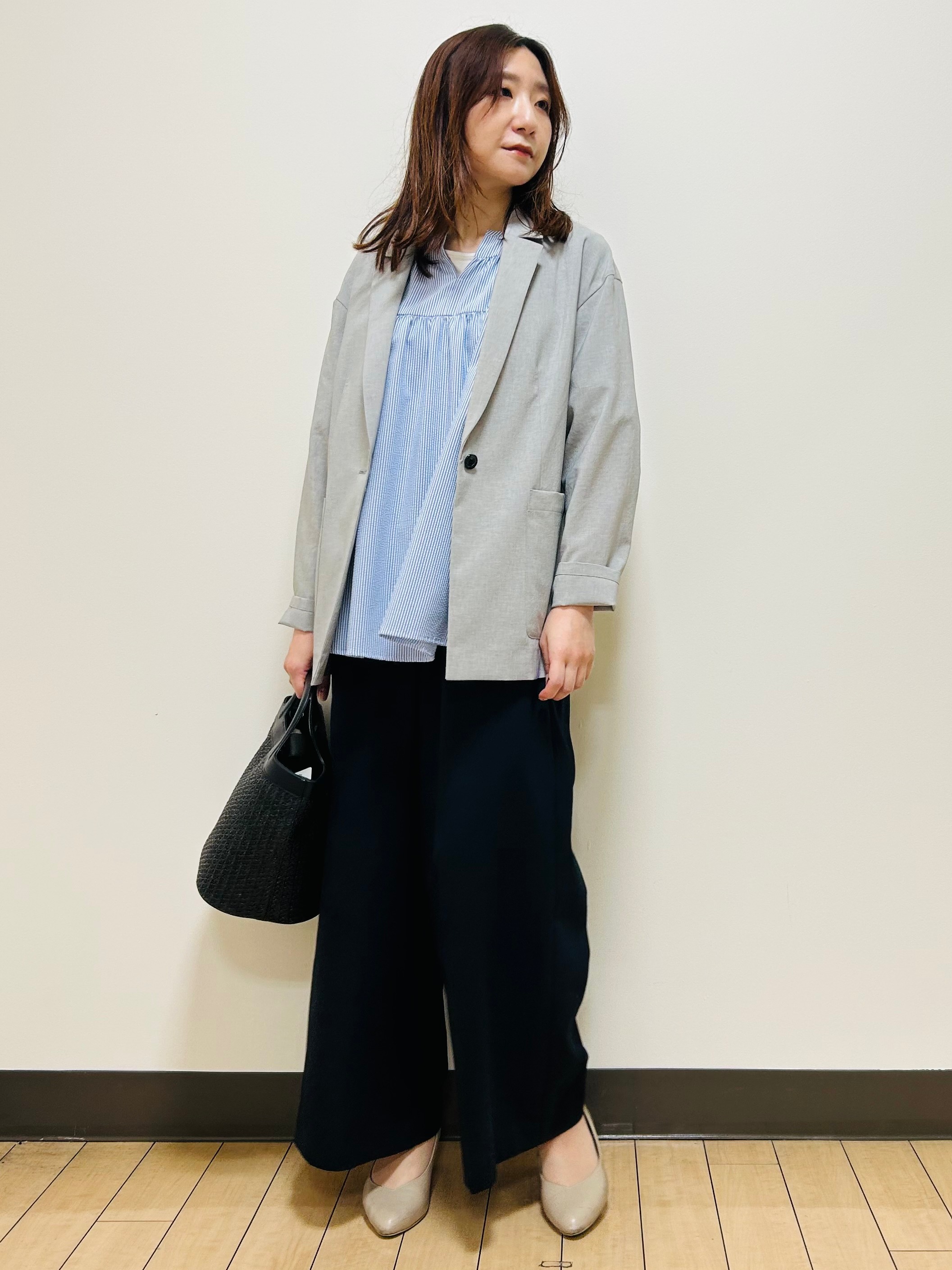 miiiさんの「Reflect｜【SS-4Lサイズ／接触冷感／シワになりにくい】リラクシーテーラードジャケット」を使ったコーディネート