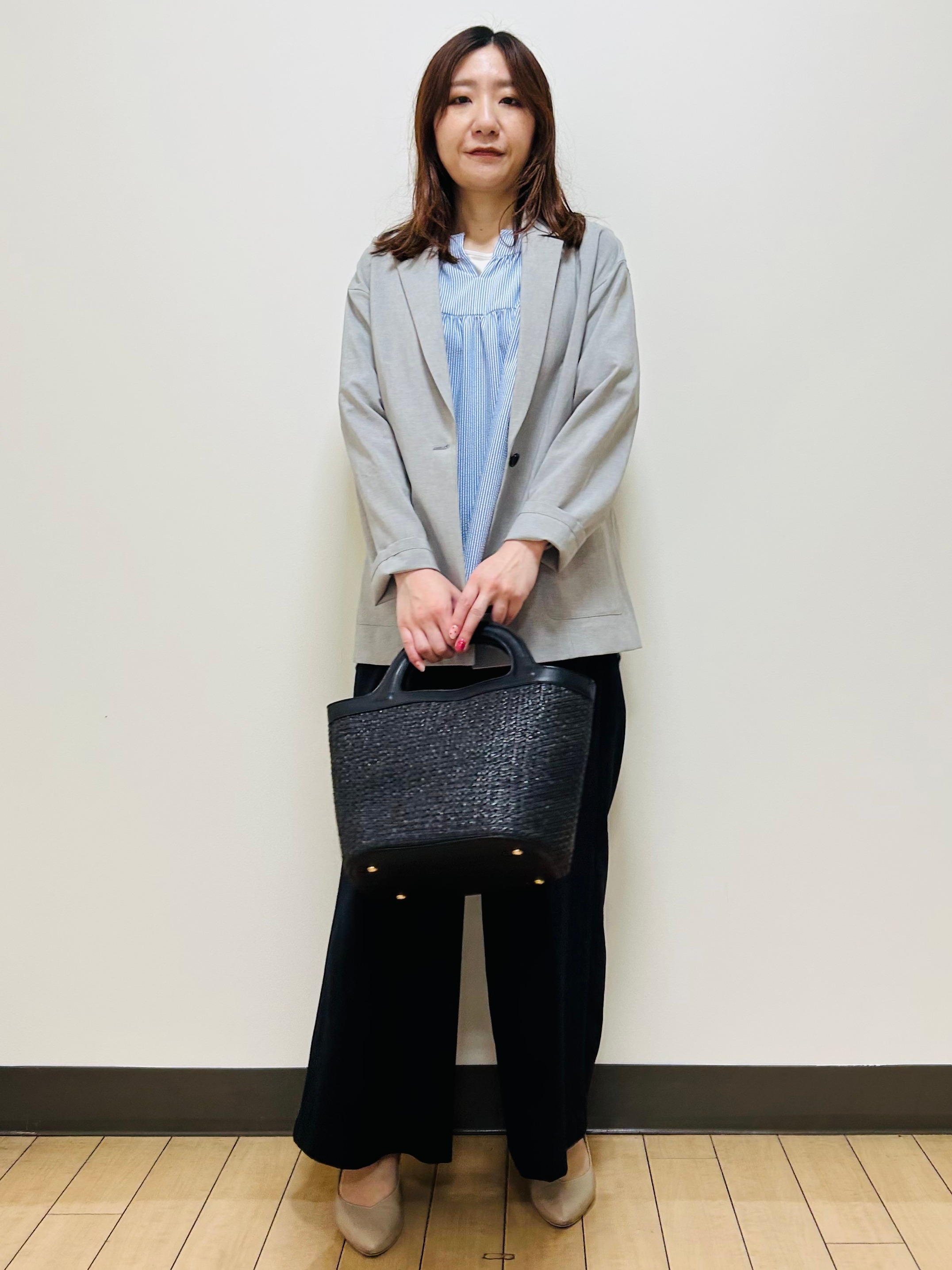 miiiさんの「Reflect｜【SS-4Lサイズ／接触冷感／シワになりにくい】リラクシーテーラードジャケット」を使ったコーディネート