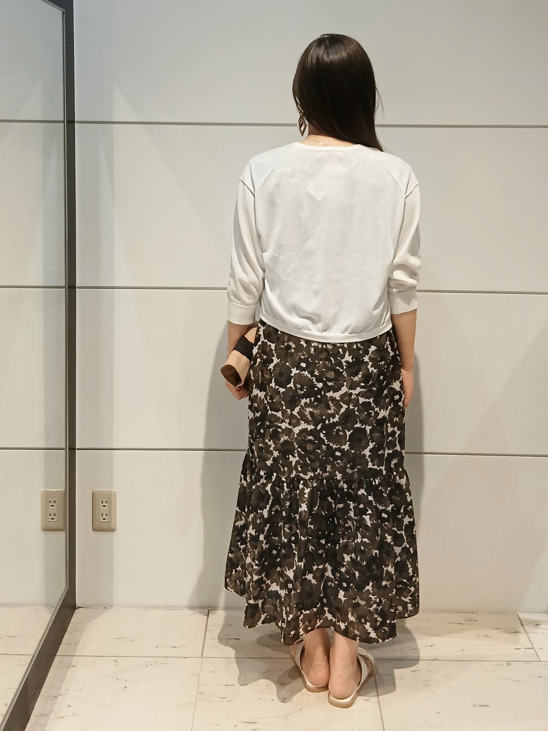 なみきさんの「UNTITLED｜【花柄/着映え】フラワープリントワンピース」を使ったコーディネート