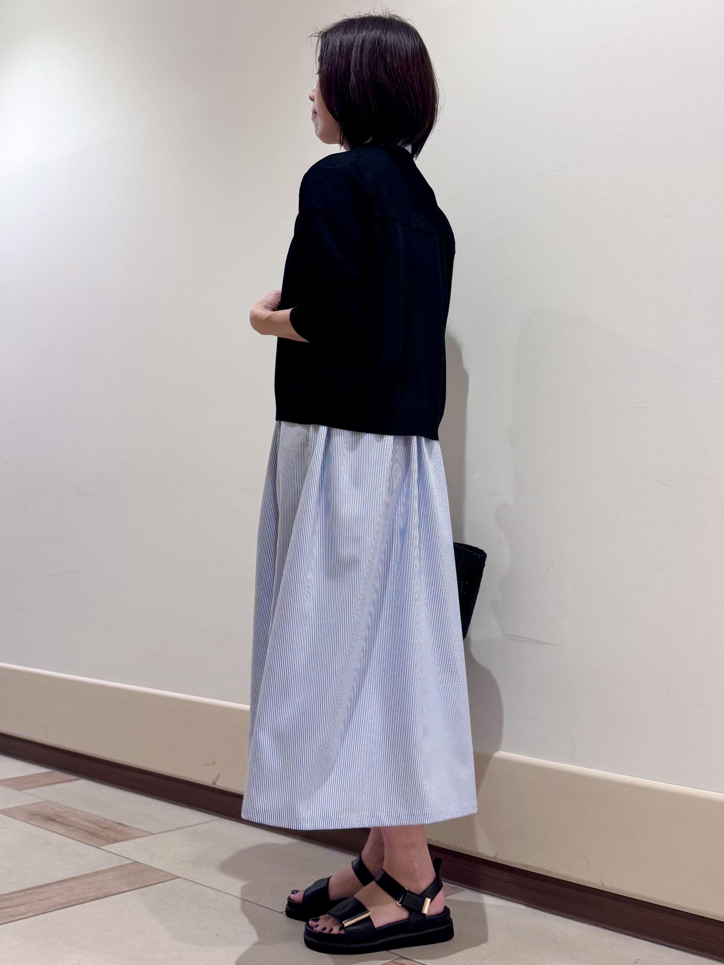 kaeさんの「Reflect｜Vネックニットカーディガン」を使ったコーディネート
