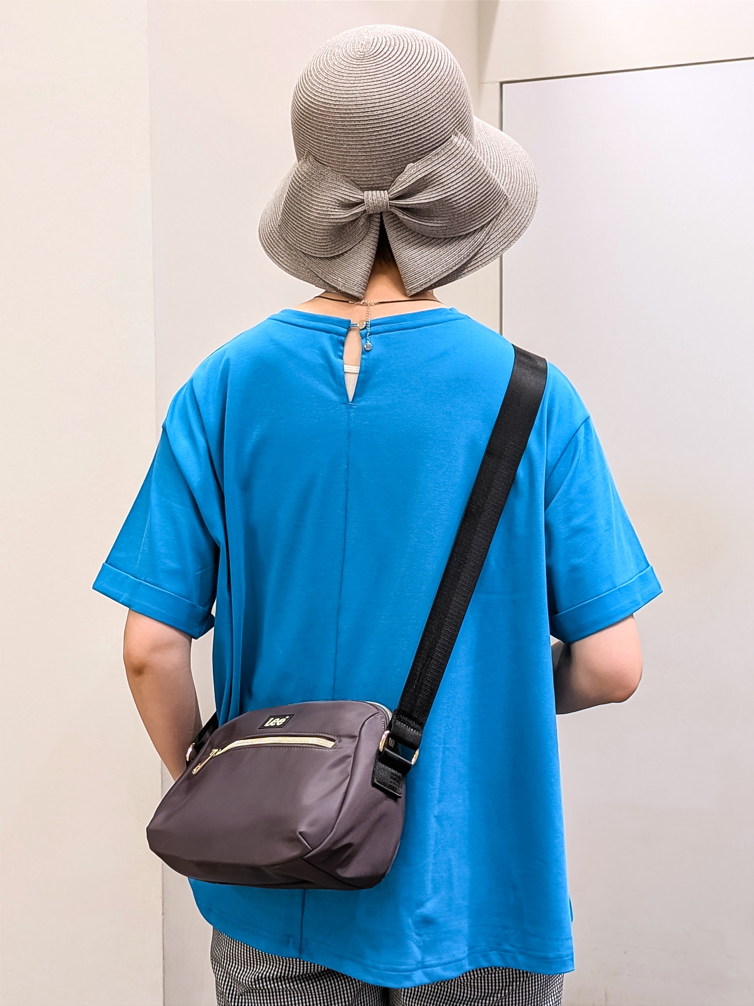 やまちゃんさんの「grove｜【遮熱／吸水速乾／接触冷感／UVカット】フレアシルエットTシャツ」を使ったコーディネート