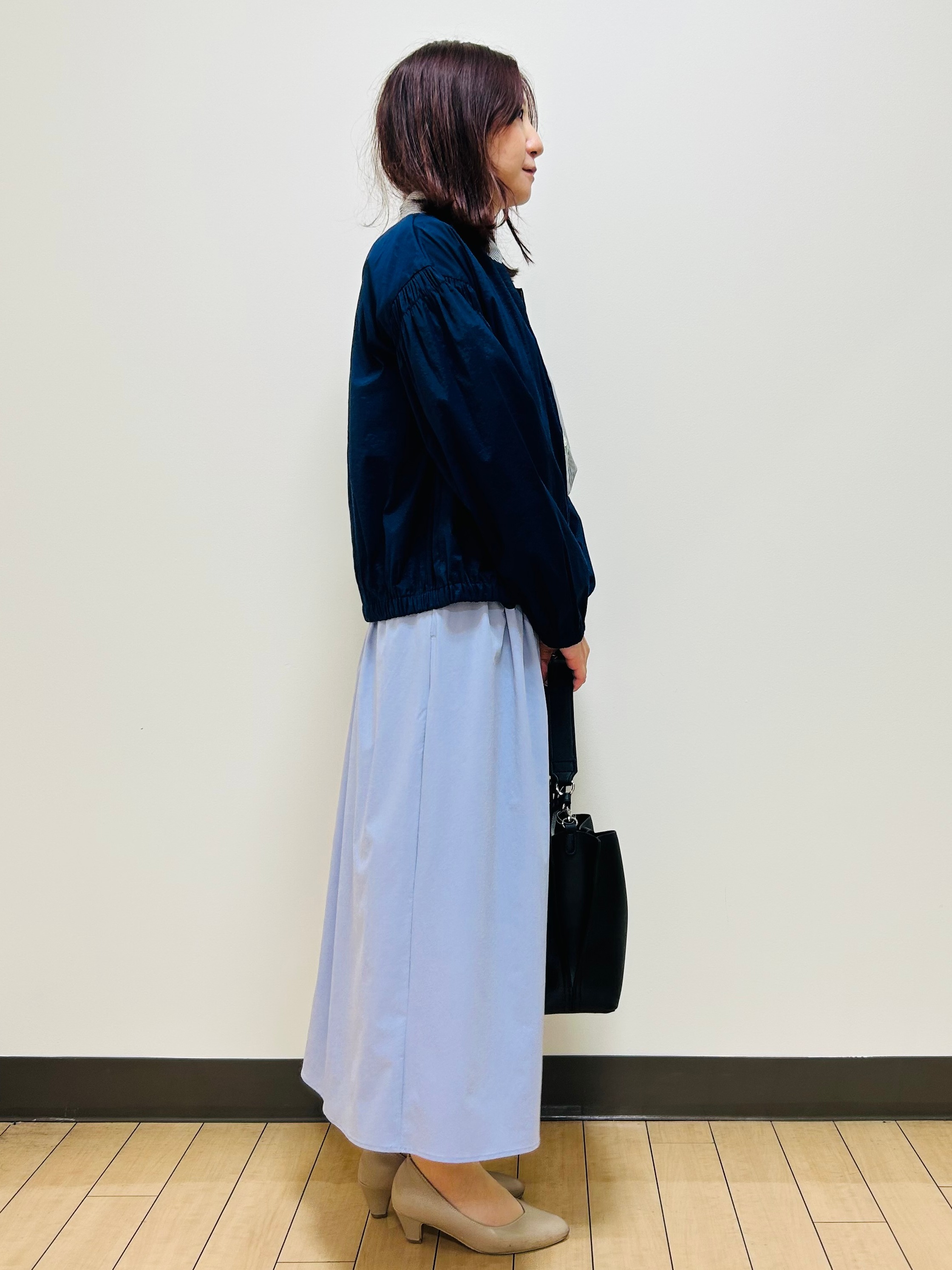 miiiさんの「Reflect｜フロントファスナーシアーブルゾン」を使ったコーディネート
