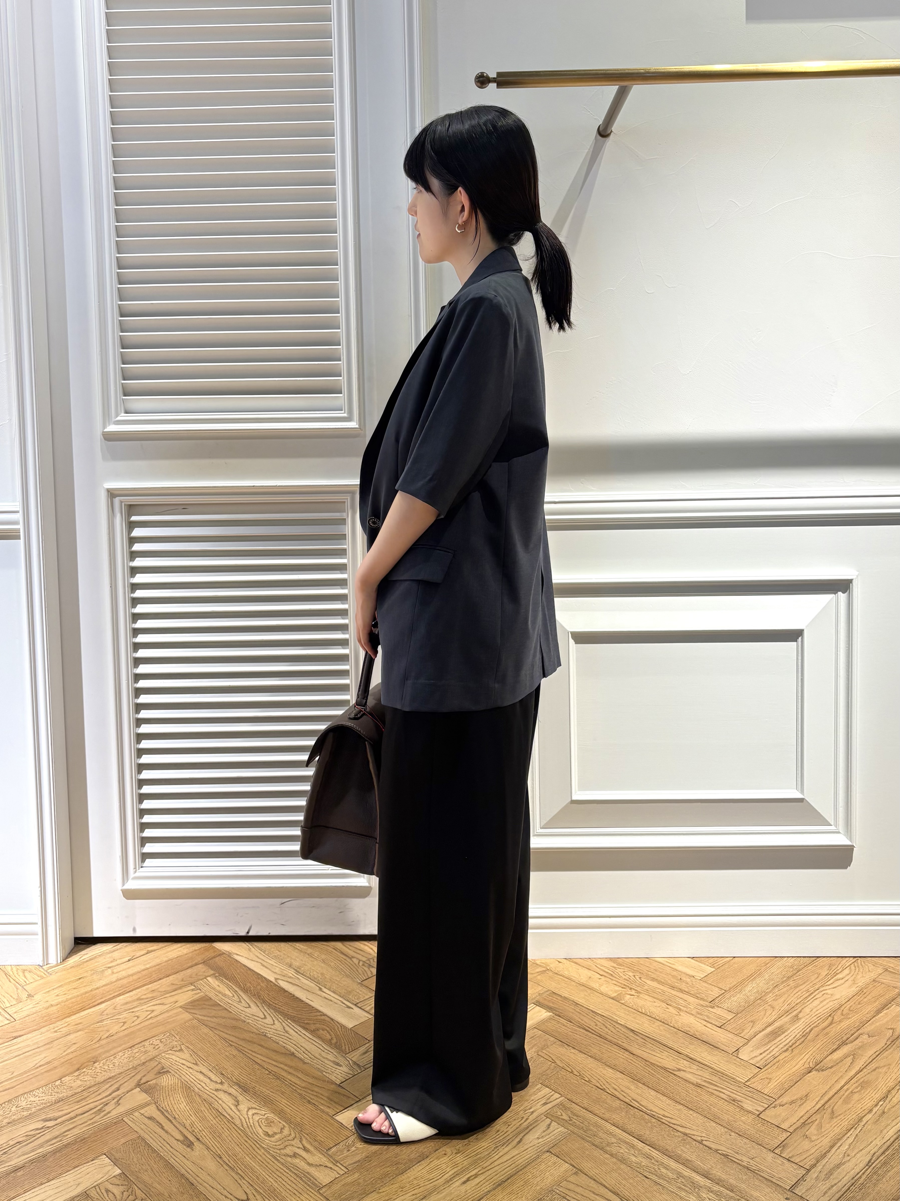 cocoさんの「DRESSTERIOR｜【ウォッシャブル】フレンチスリーブ コンビネゾン」を使ったコーディネート