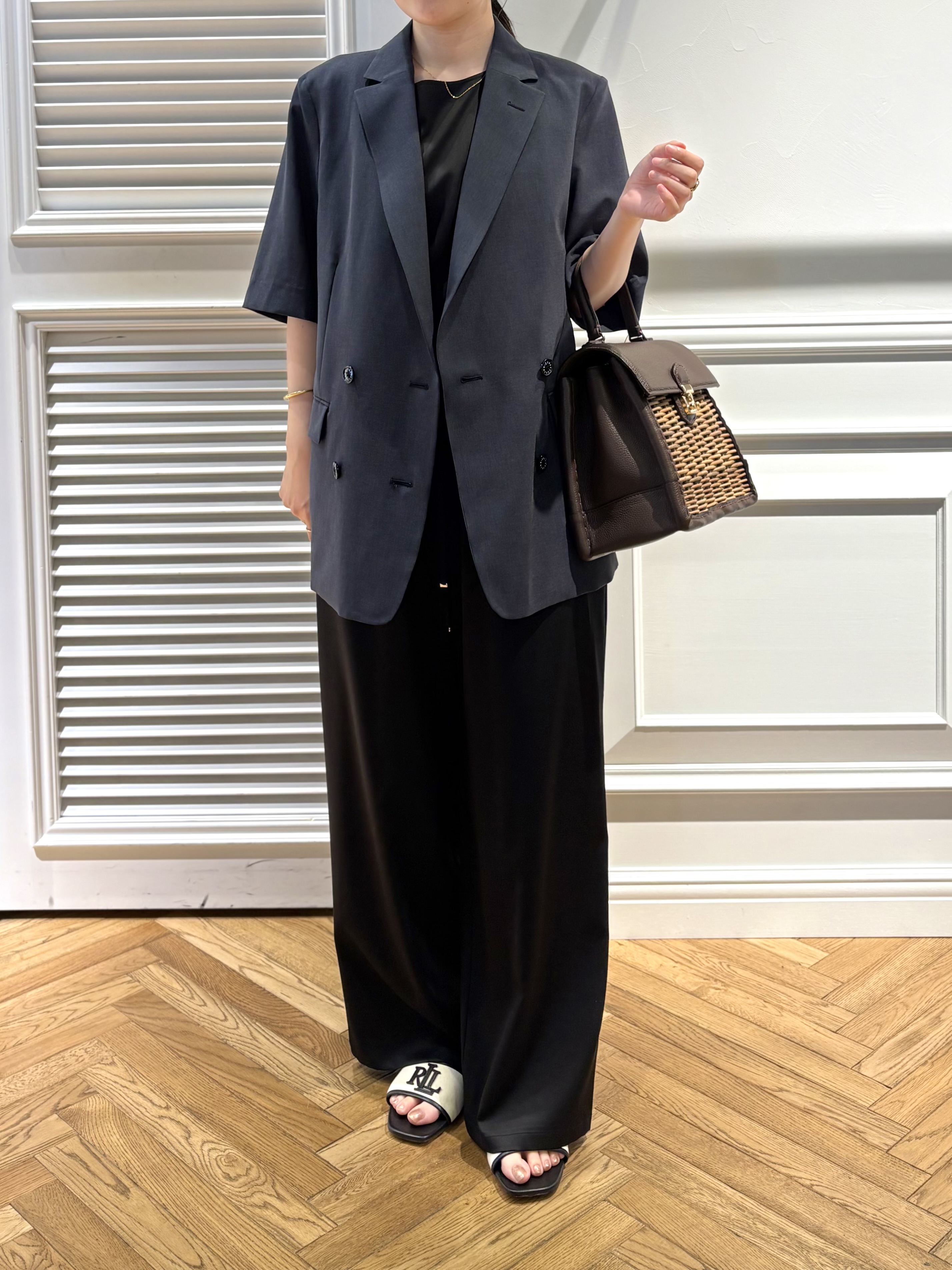 cocoさんの「DRESSTERIOR｜【ウォッシャブル】フレンチスリーブ コンビネゾン」を使ったコーディネート