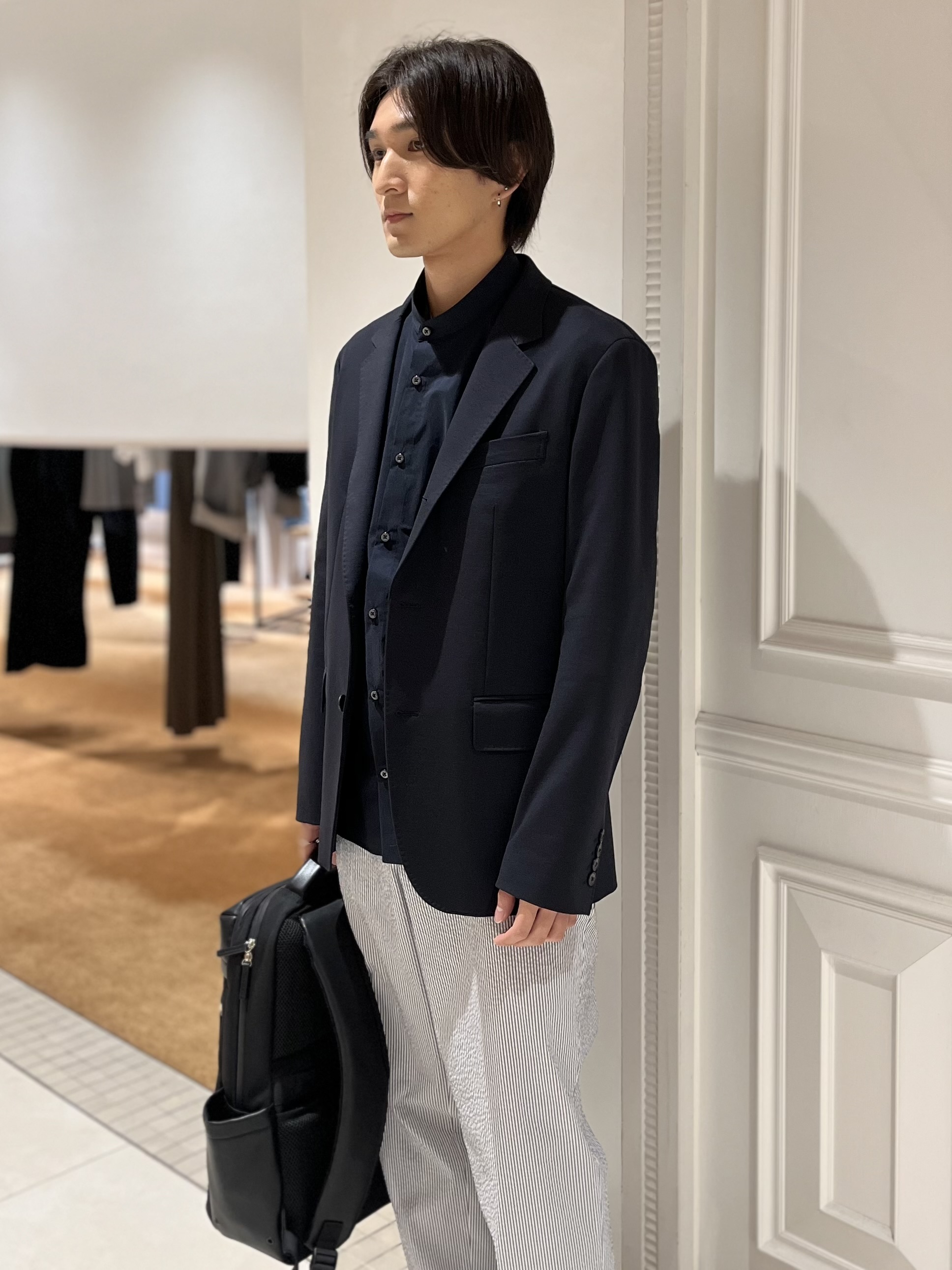 Watanabeさんの「DRESSTERIOR｜【干場義雅&times;MOVB&times;DRESSTERIOR】トリプルコラボ DUPLEX COTTON ジャケット」を使ったコーディネート