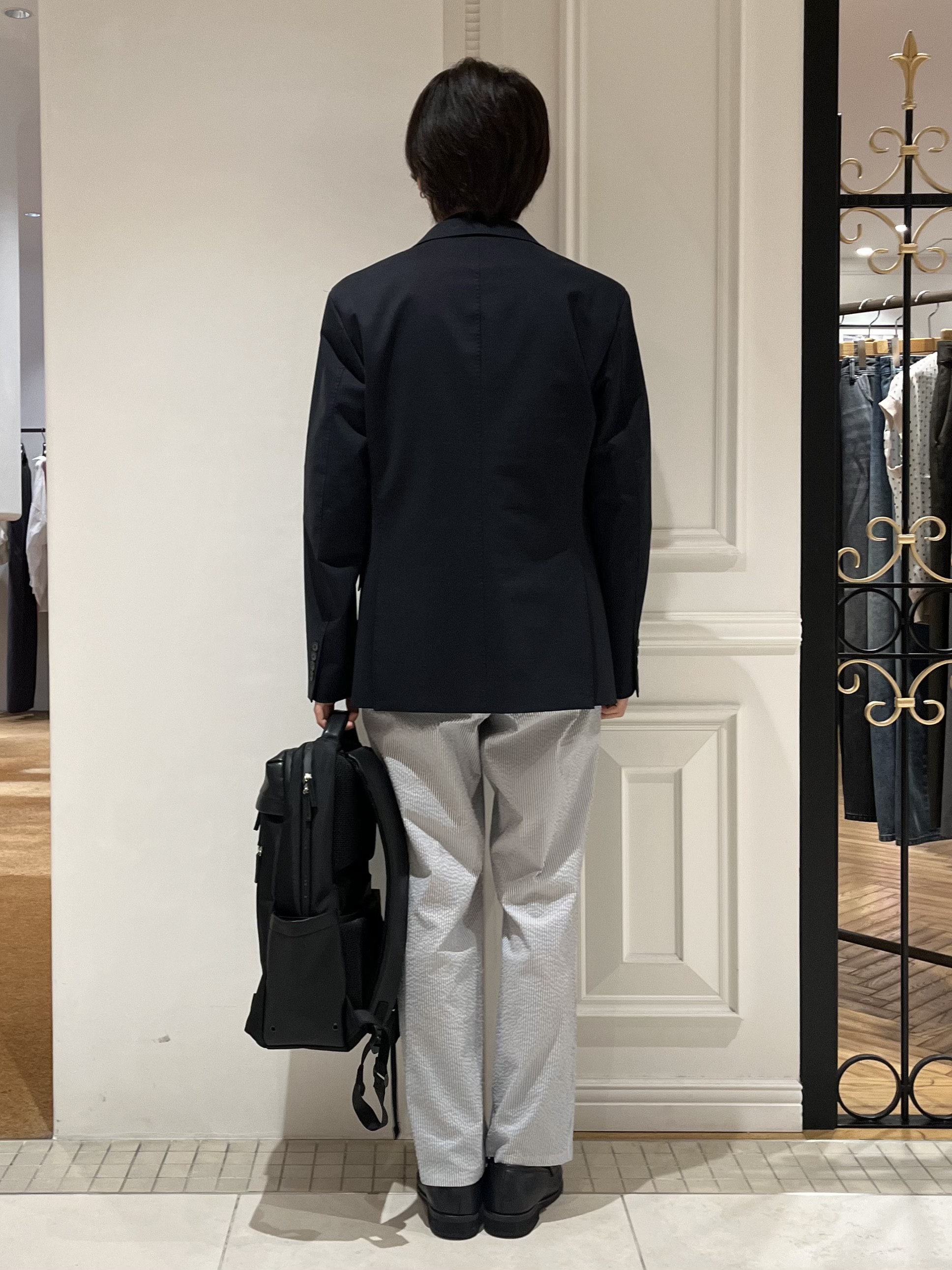 Watanabeさんの「DRESSTERIOR｜【干場義雅&times;MOVB&times;DRESSTERIOR】トリプルコラボ DUPLEX COTTON ジャケット」を使ったコーディネート