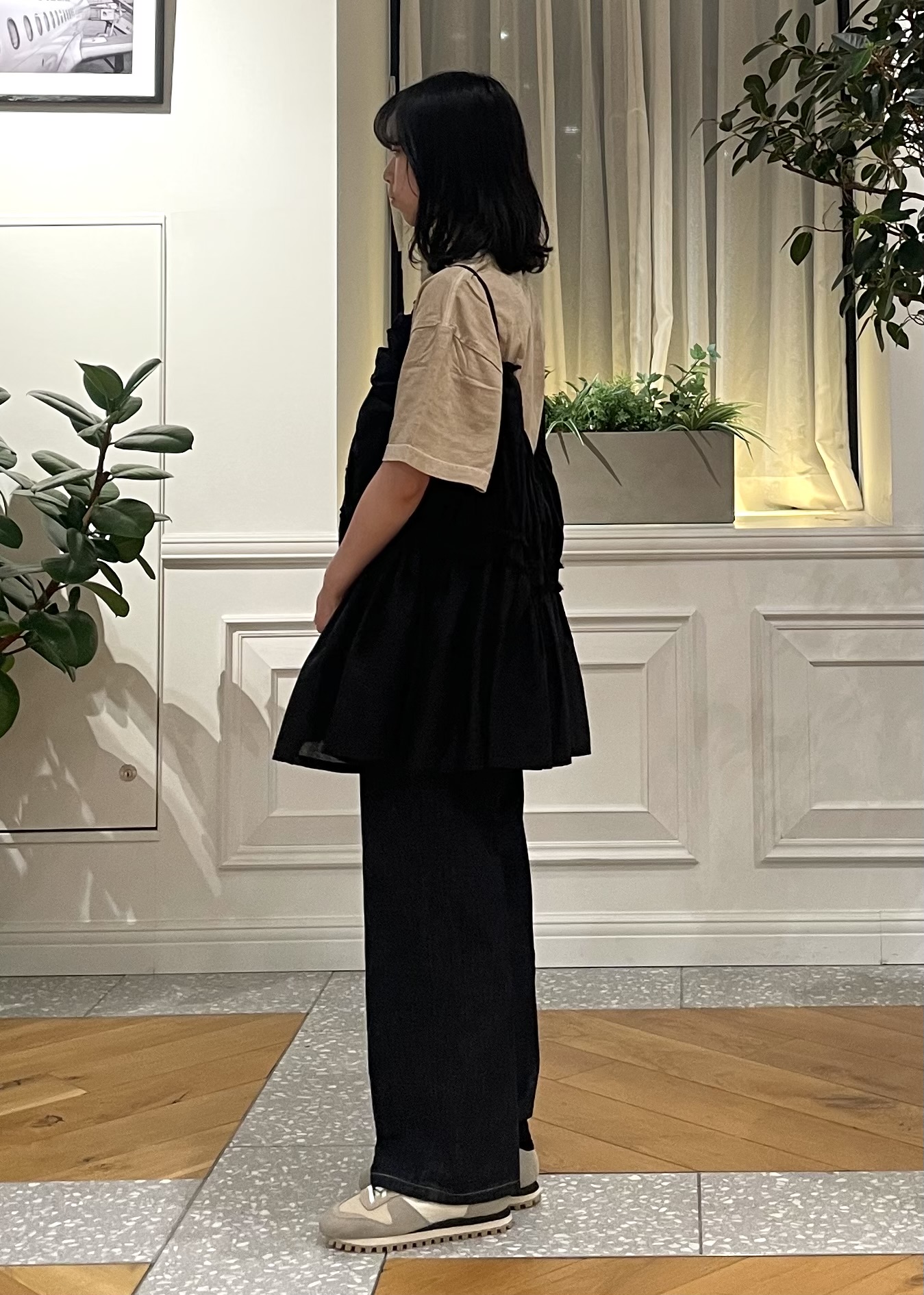 Lilyさんの「DRESSTERIOR｜GOOD ROCK SPEED（グッドロックスピード）【別注】ミッキーTシャツ」を使ったコーディネート