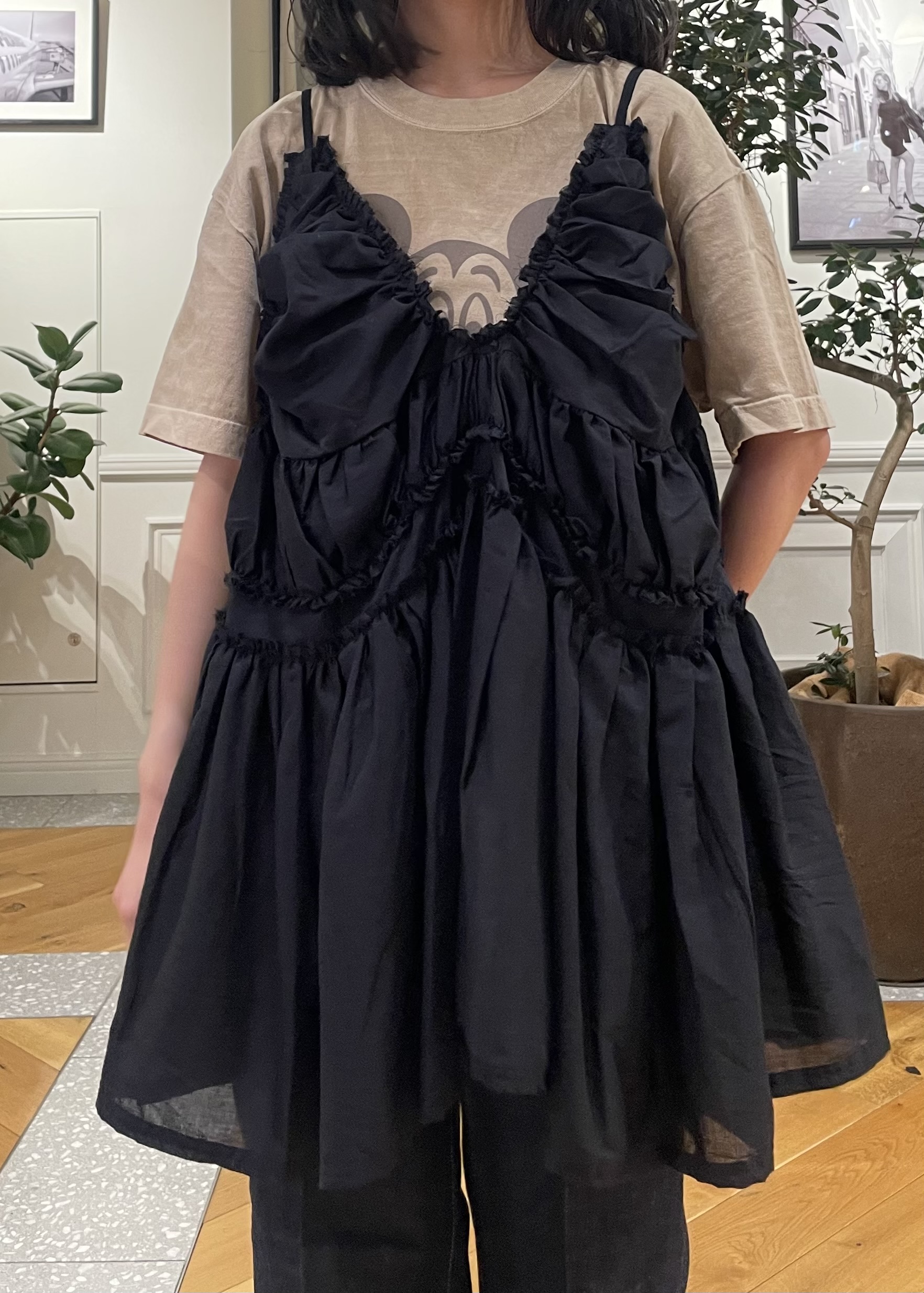 Lilyさんの「DRESSTERIOR｜GOOD ROCK SPEED（グッドロックスピード）【別注】ミッキーTシャツ」を使ったコーディネート